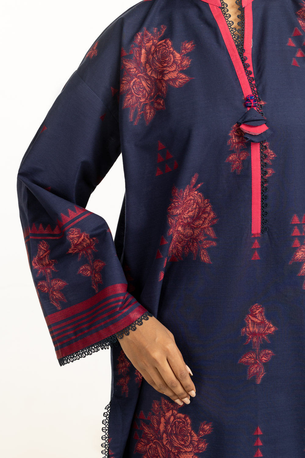 3Pc Khaddar Jacquard Suit