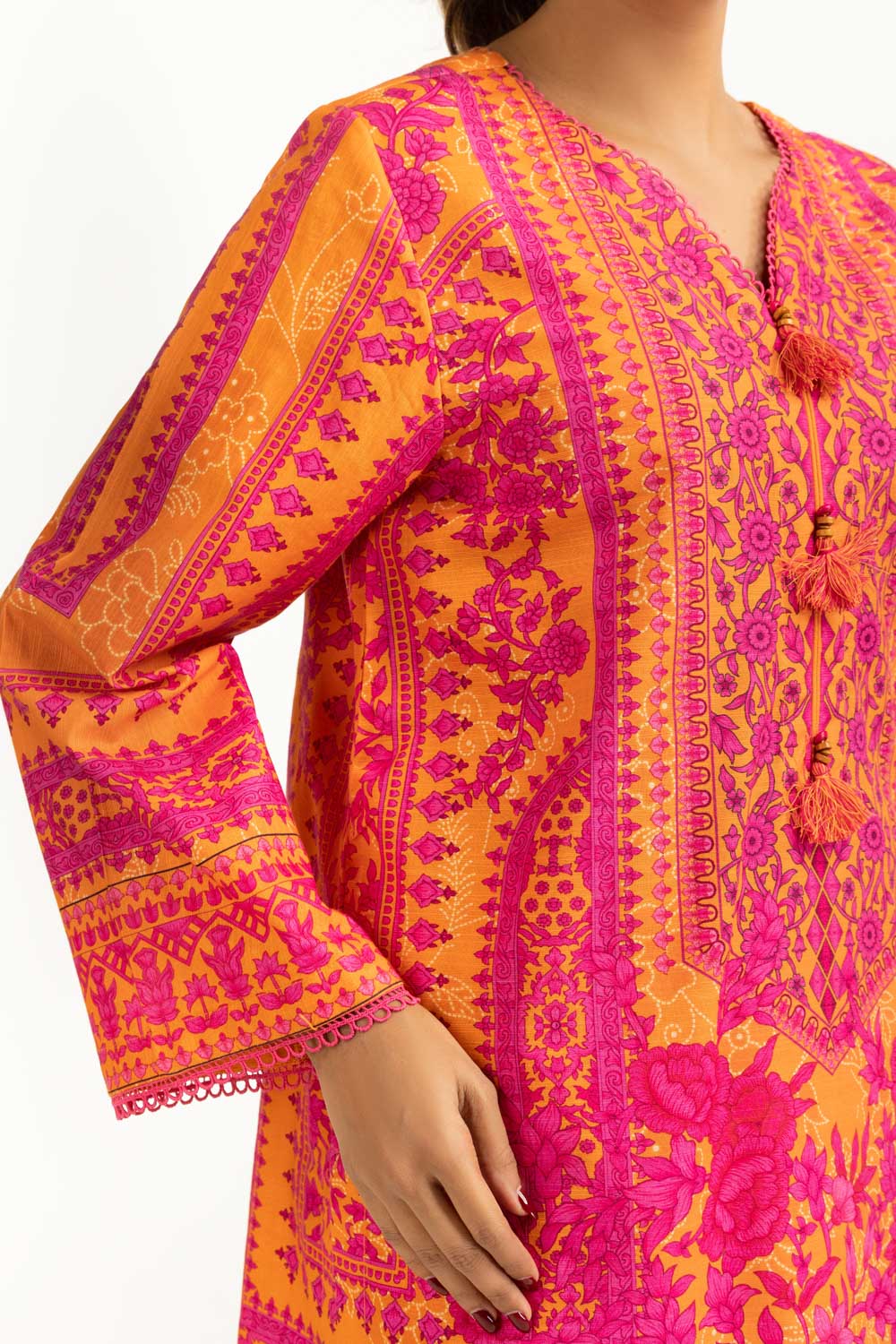 3PC Khaddar Printed Suit