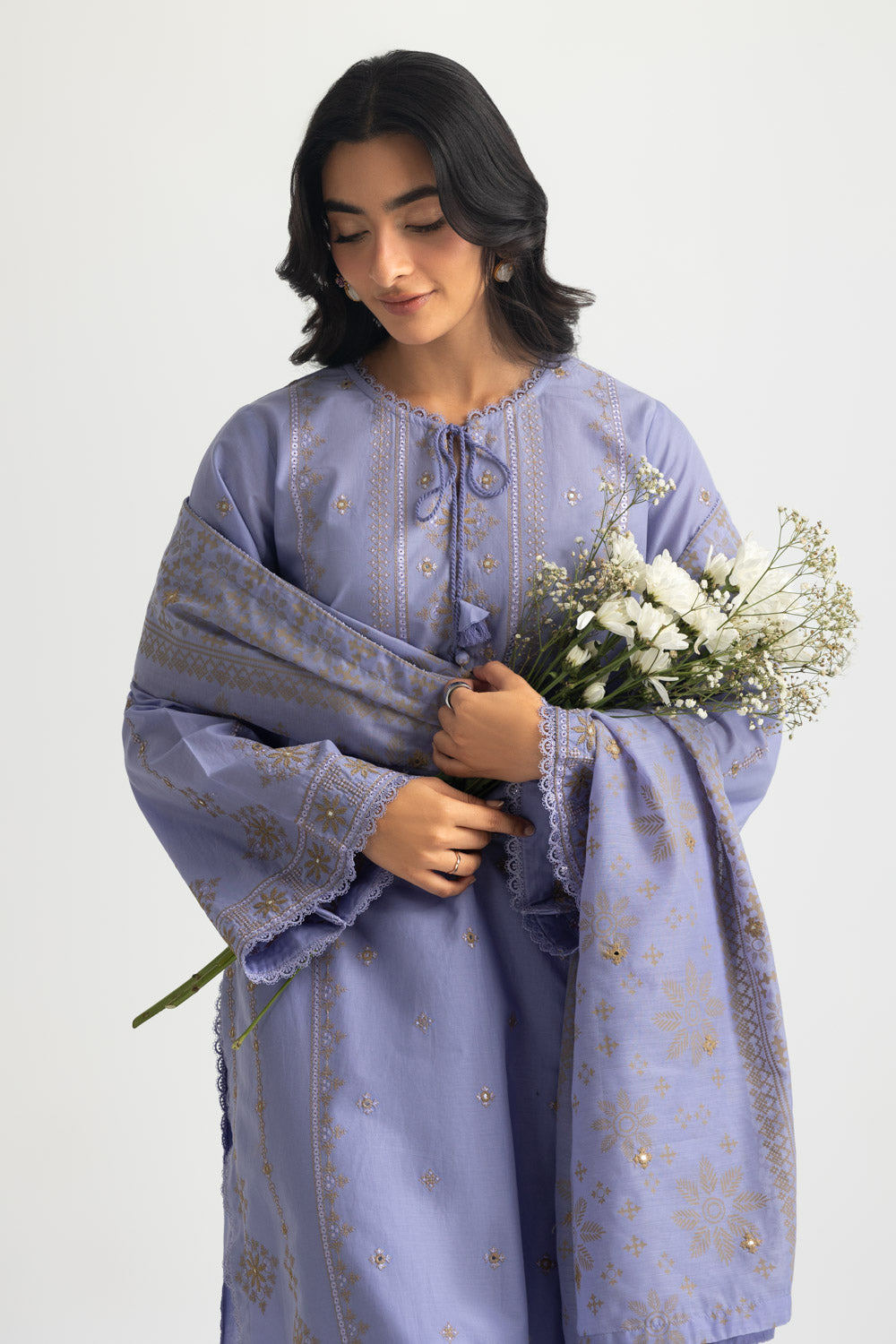 3PC Lawn Embroidered Suit - W-AP-26-487520