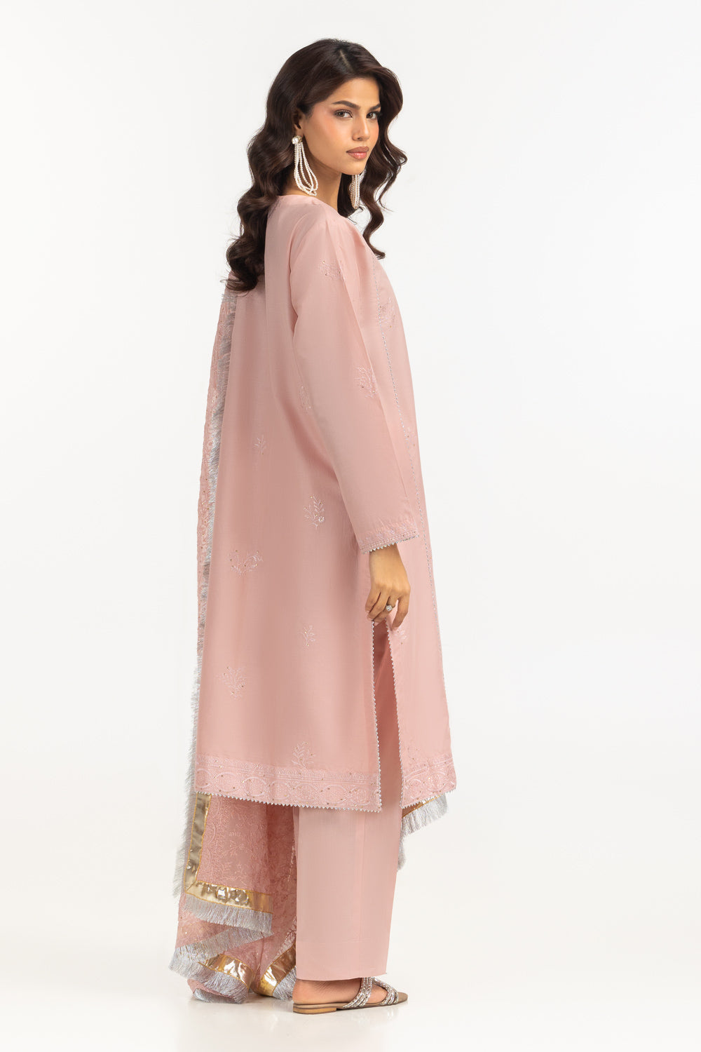 3Pc Lawn Embroidered Suit