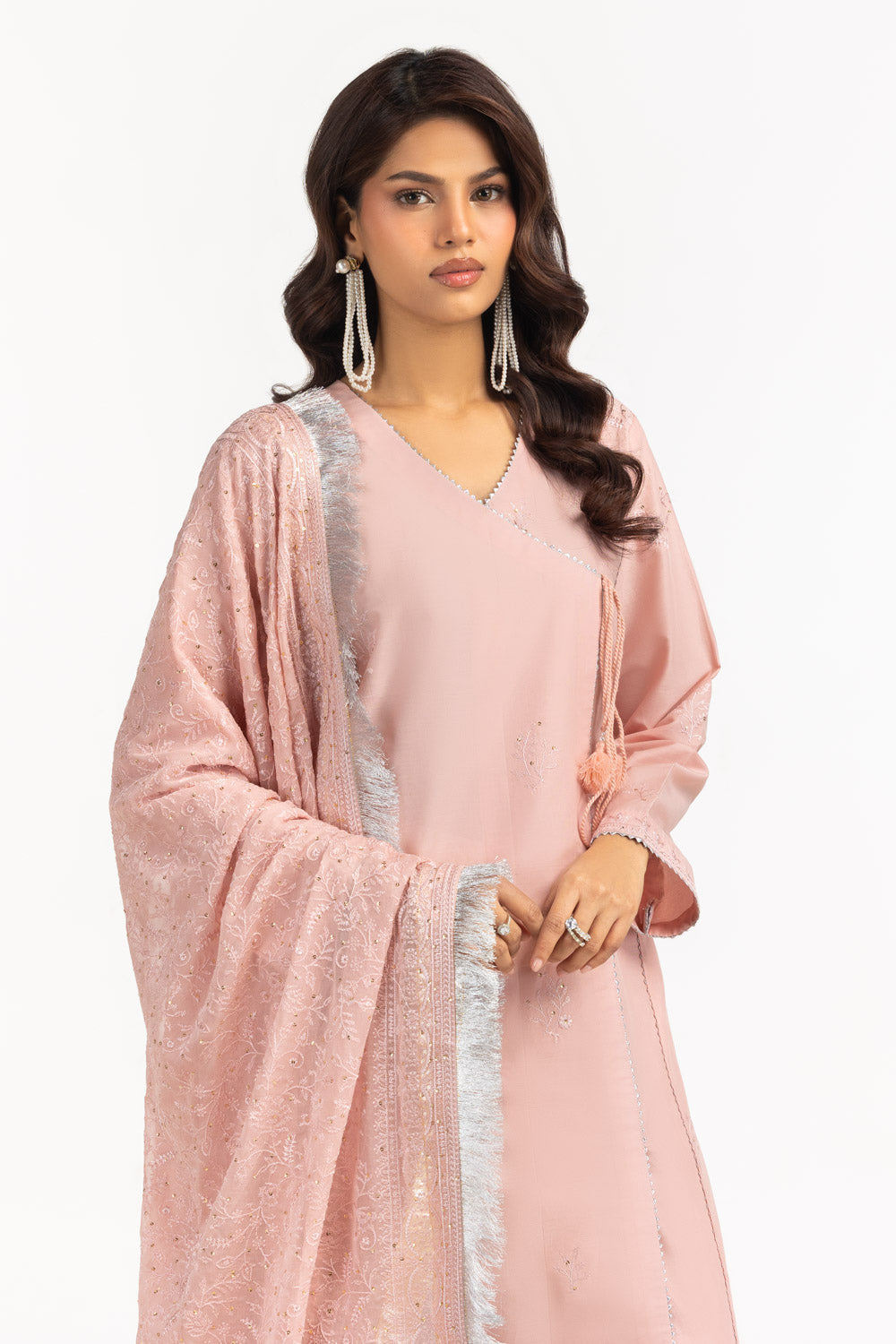 3Pc Lawn Embroidered Suit