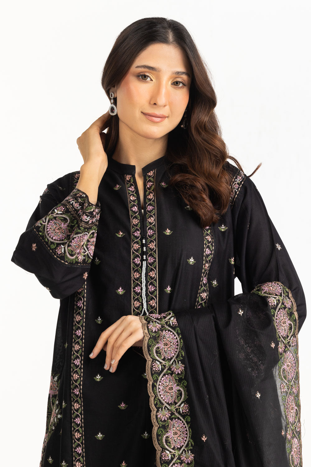 3PC Lawn Embroidered Suit