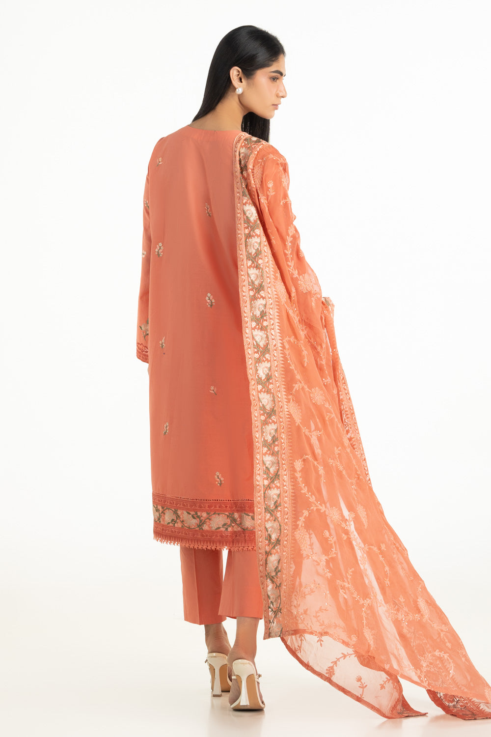 3PC Lawn Embroidered Suit