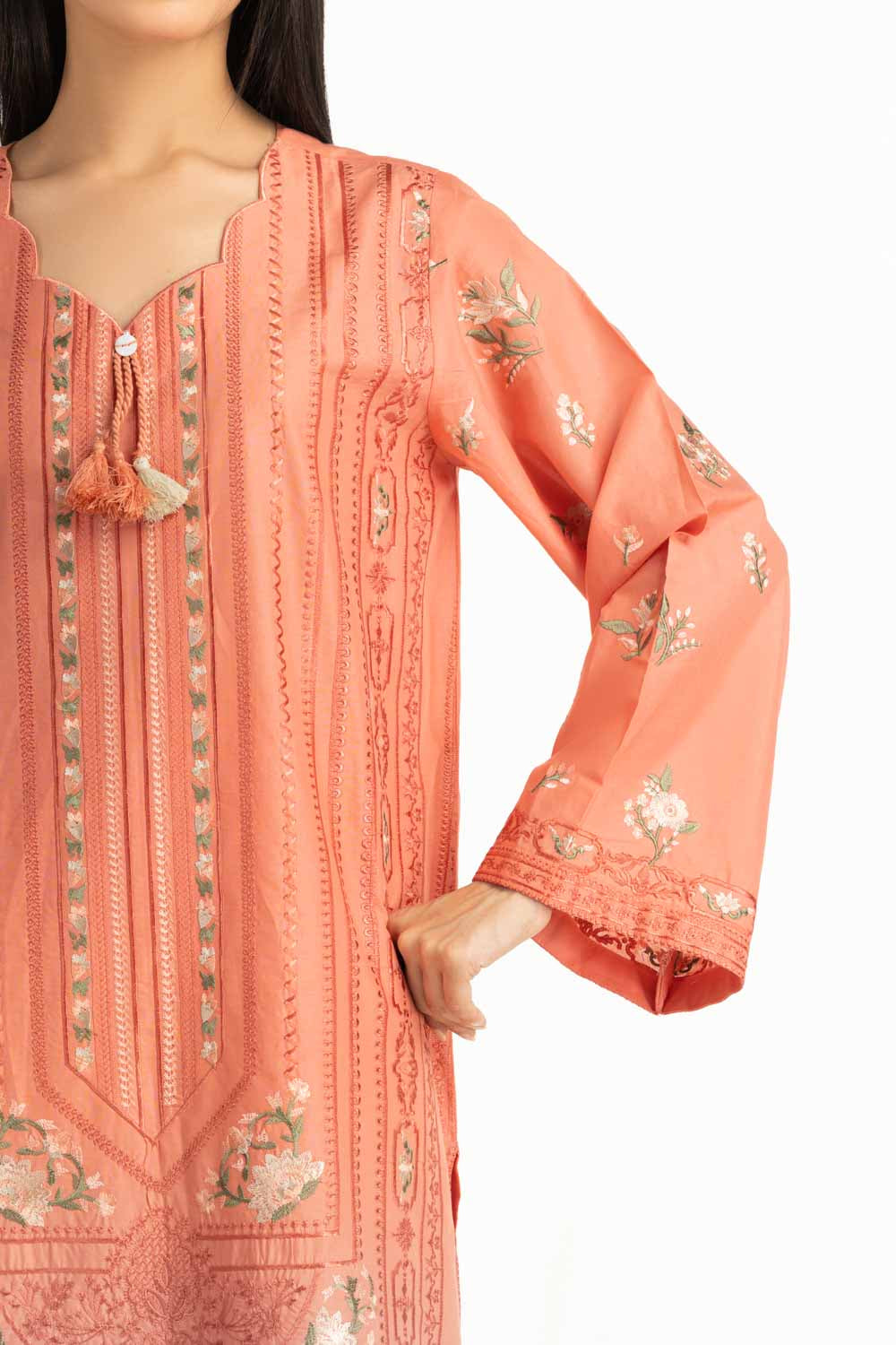 3PC Lawn Embroidered Suit