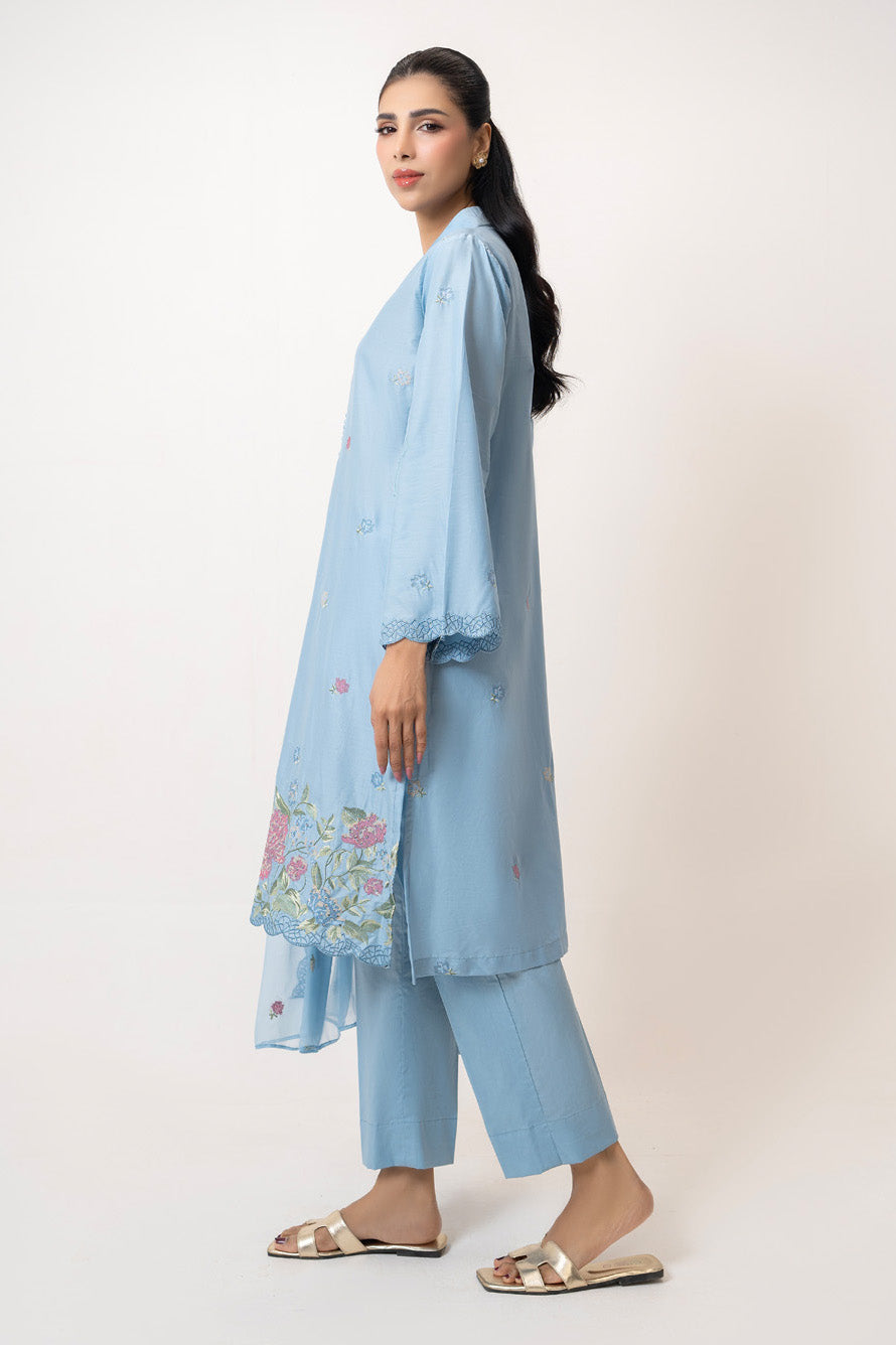 3Pc Lawn Embroidered Suit