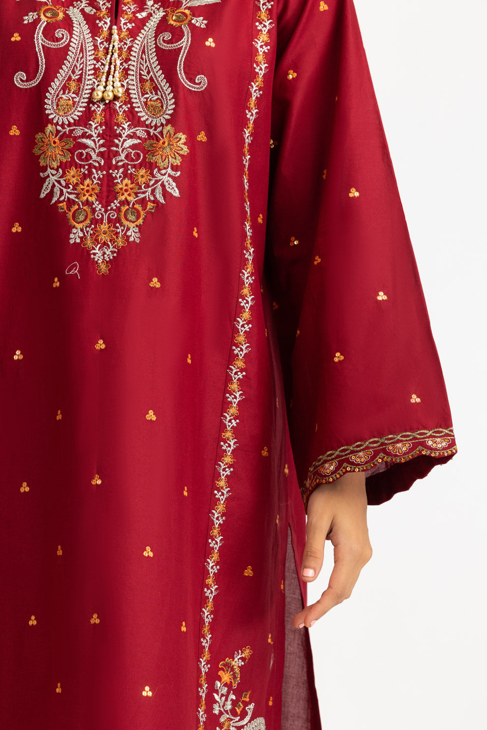3Pc Lawn Embroidered Suit