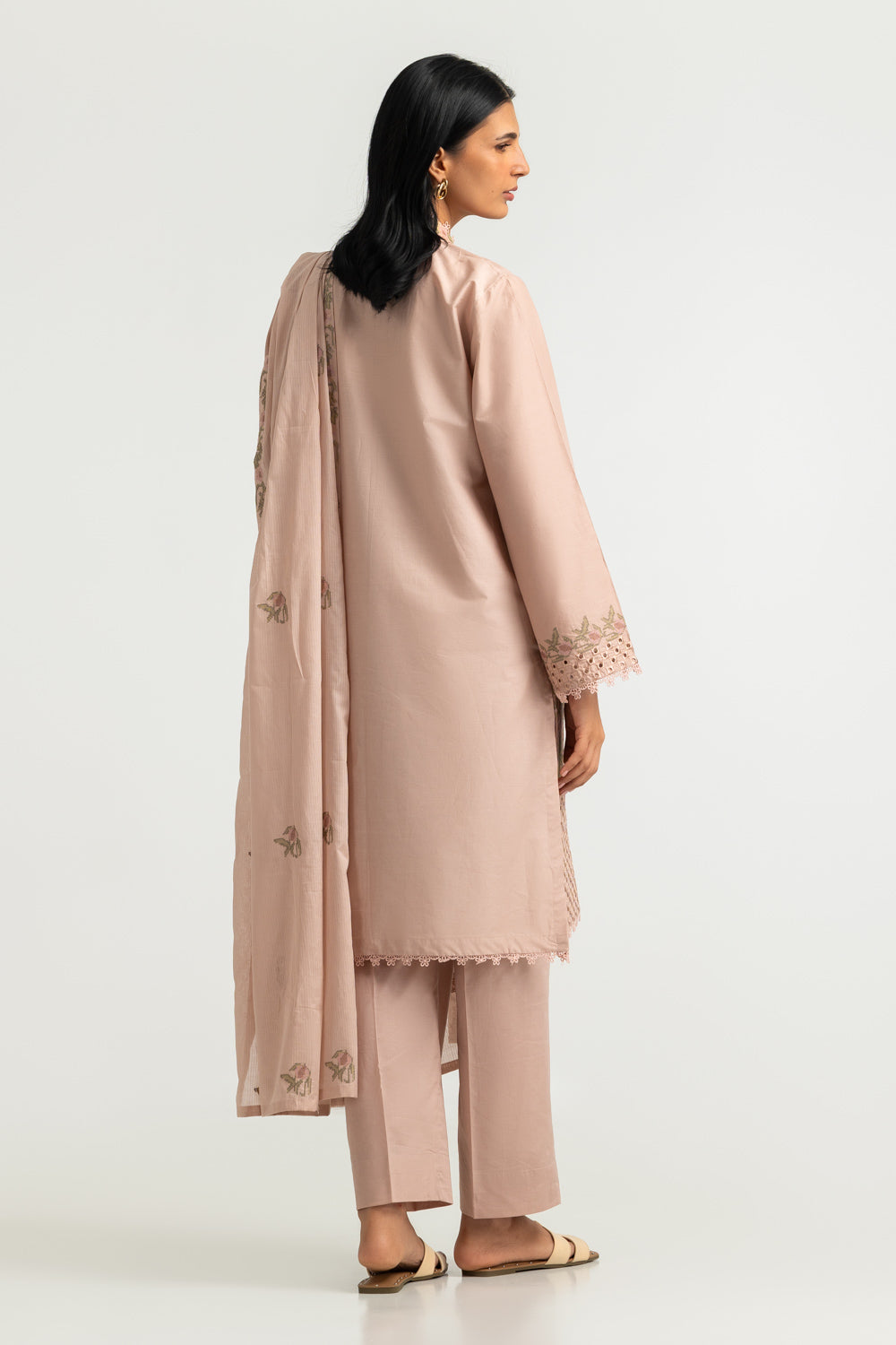 3PC Lawn Embroidered Suit - W-AP-UTS-26-481672