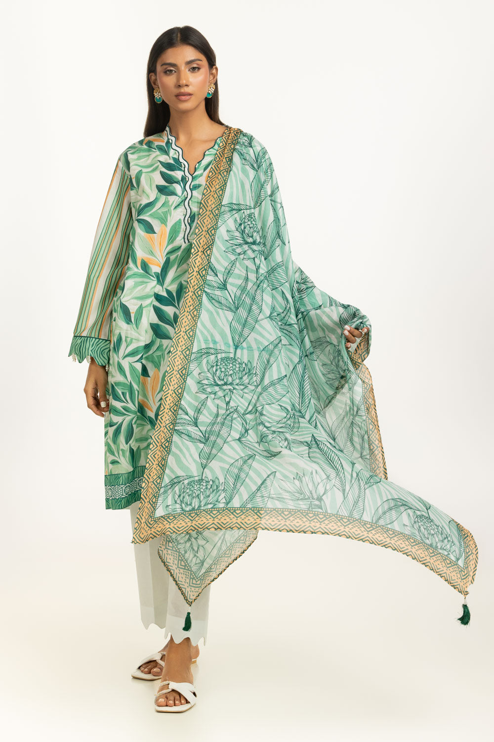 3PC Lawn Printed Suit