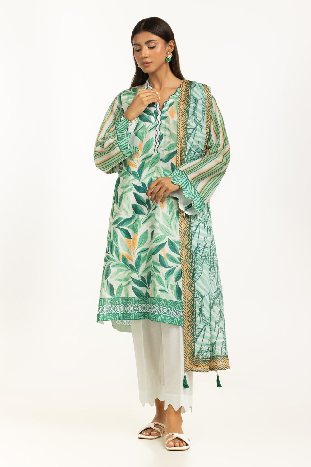 3PC Lawn Printed Suit