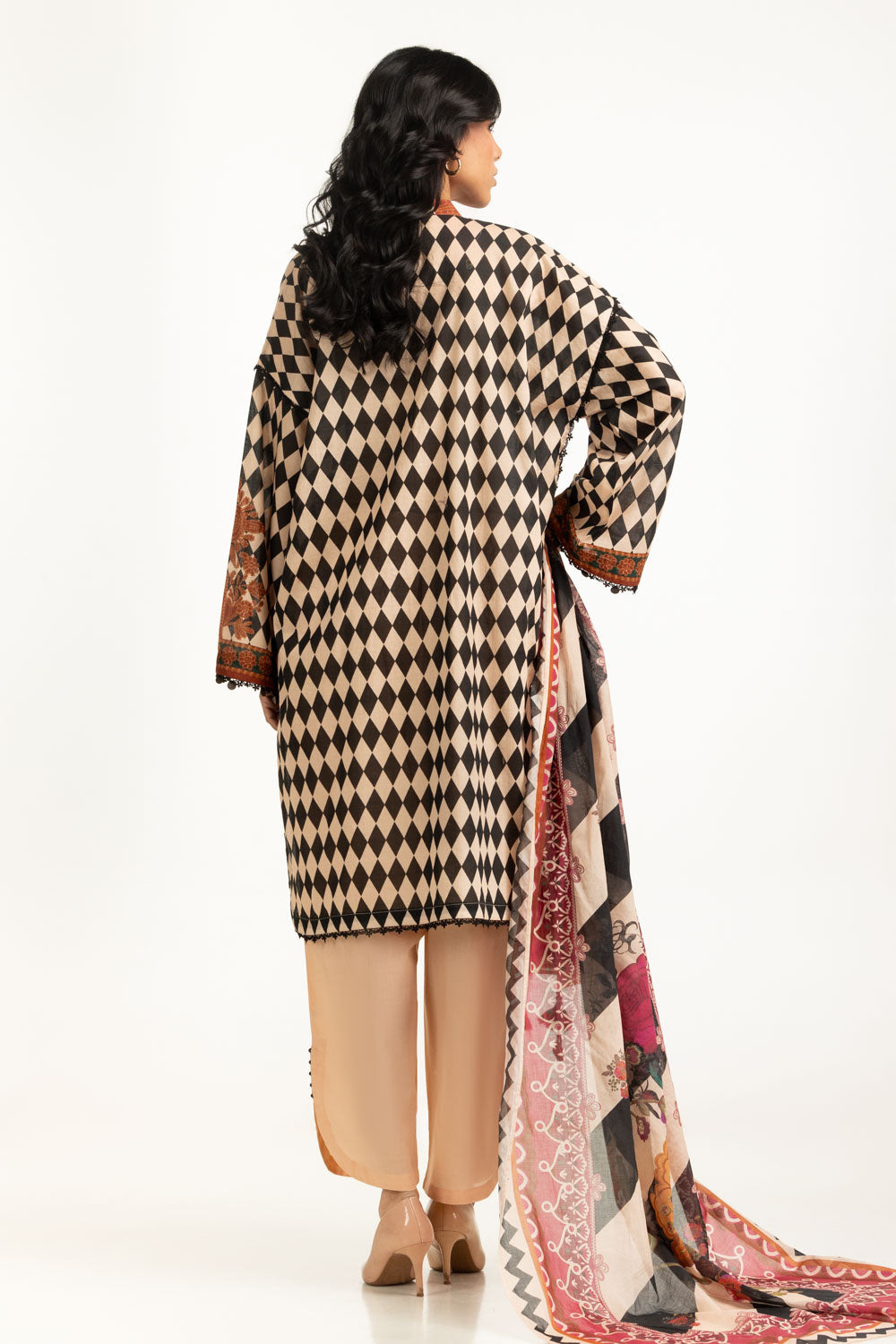 3Pc Lawn Printed Suit
