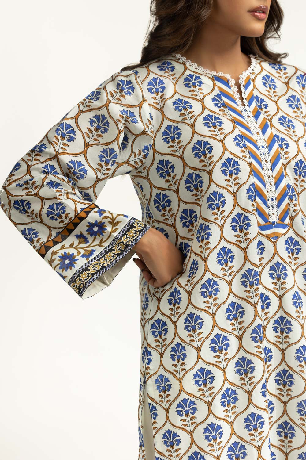 3Pc Lawn Printed Suit
