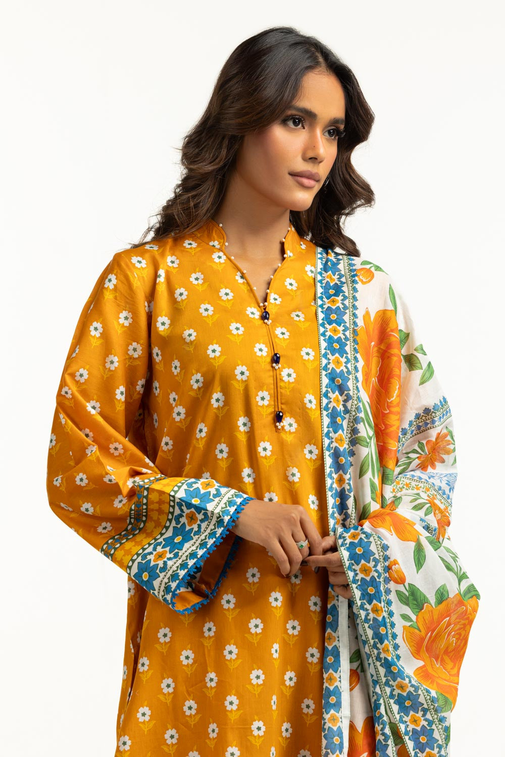 3Pc Lawn Printed Suit