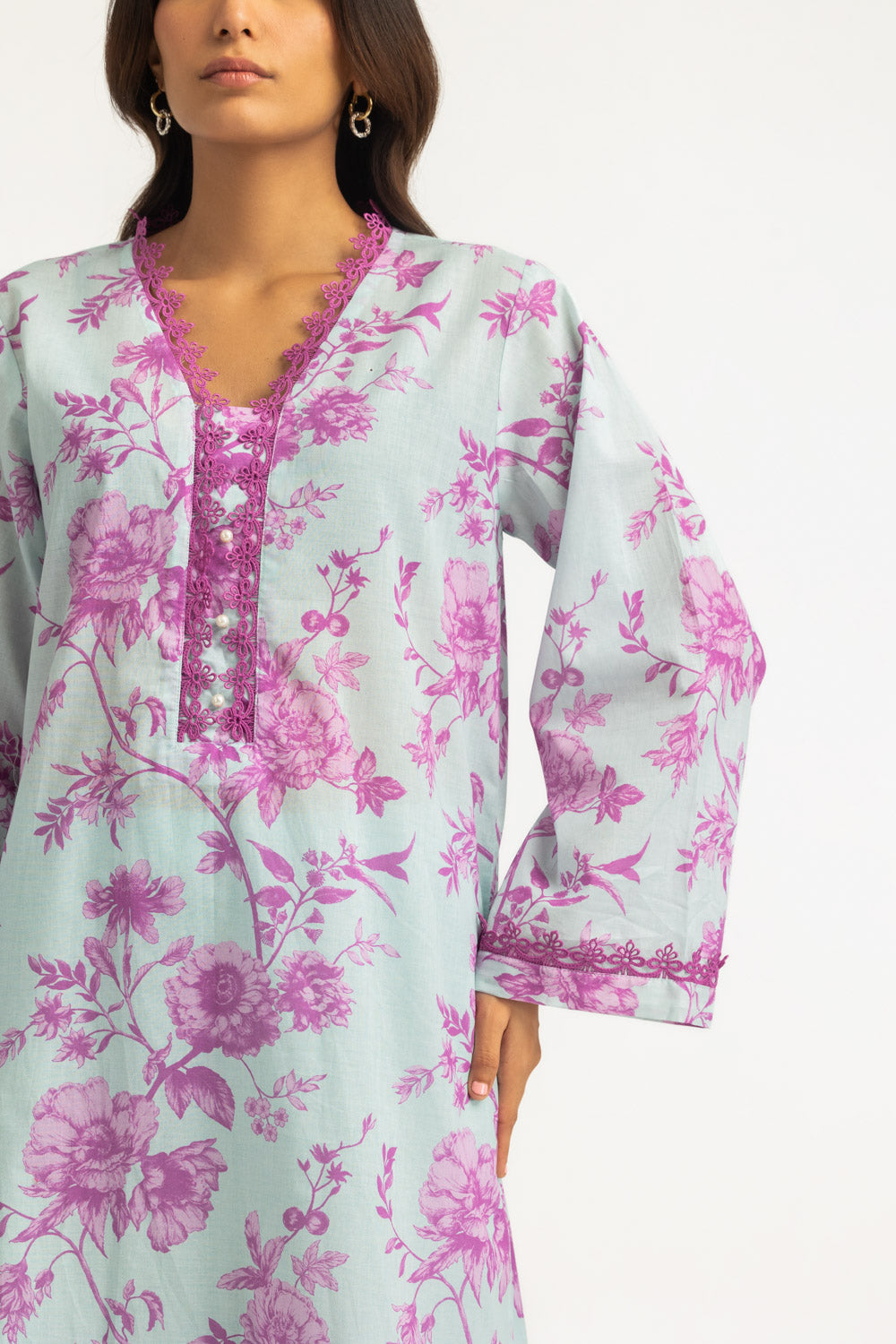 3Pc Lawn Printed Suit