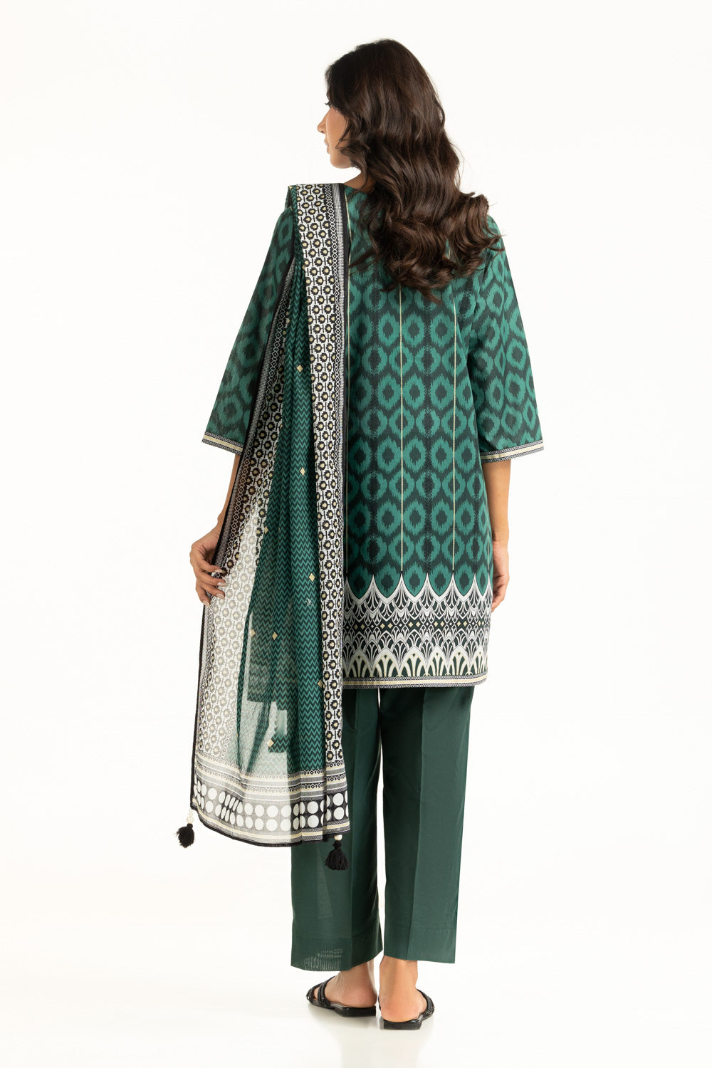 3Pc Lawn Printed Suit