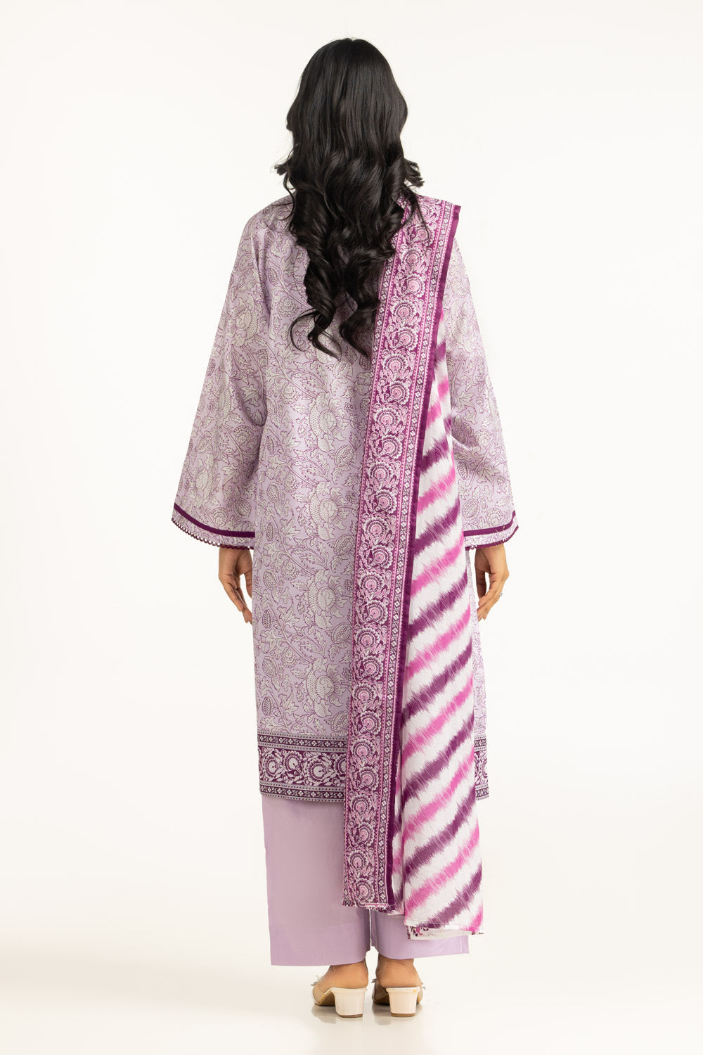 3Pc Lawn Printed Suit