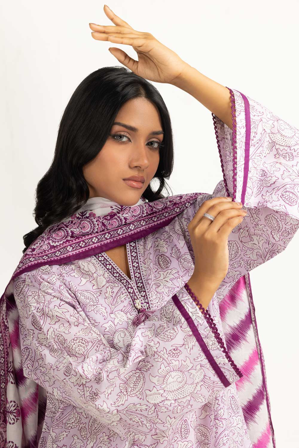 3Pc Lawn Printed Suit