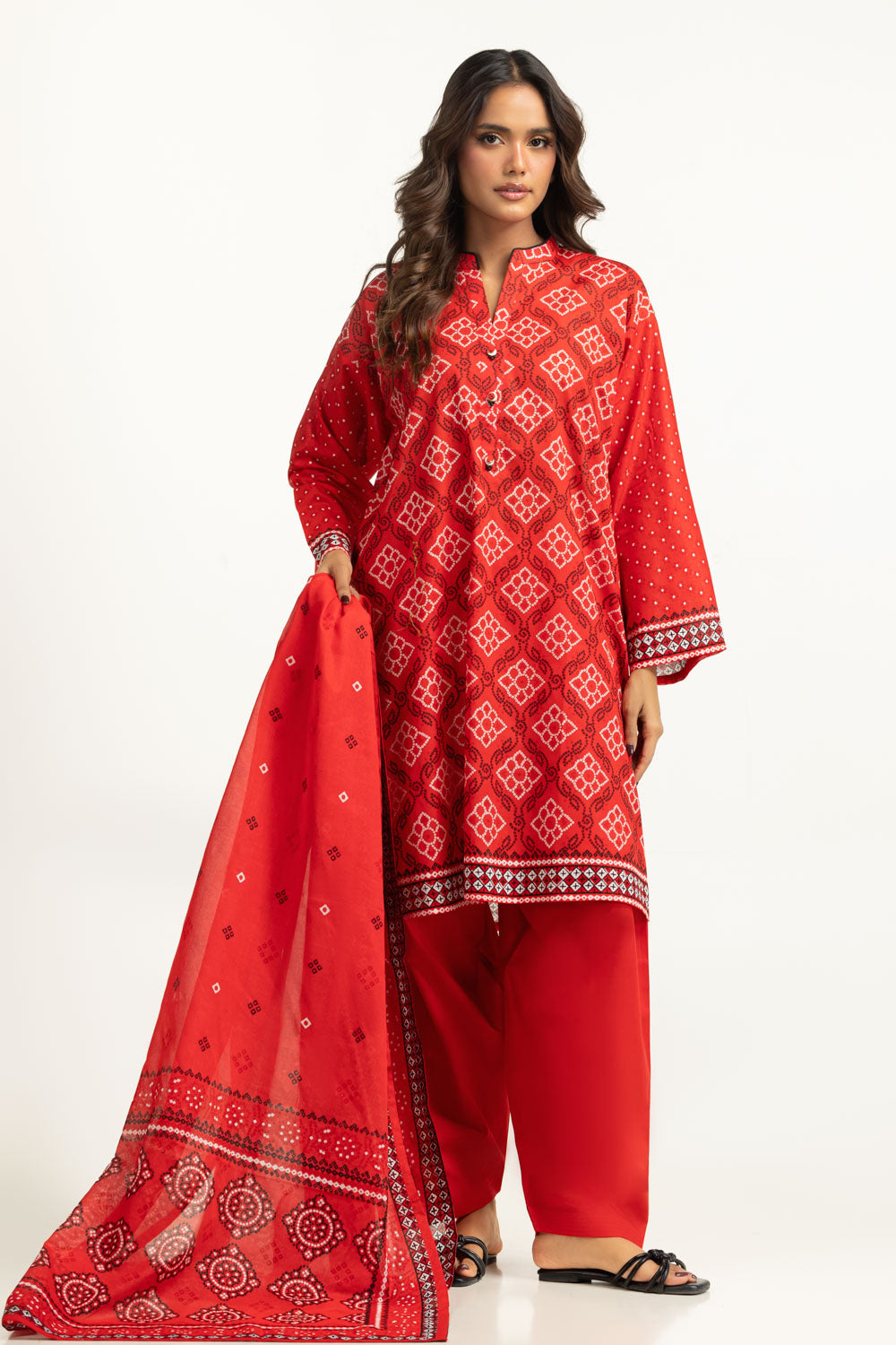 3PC Lawn Printed Suit