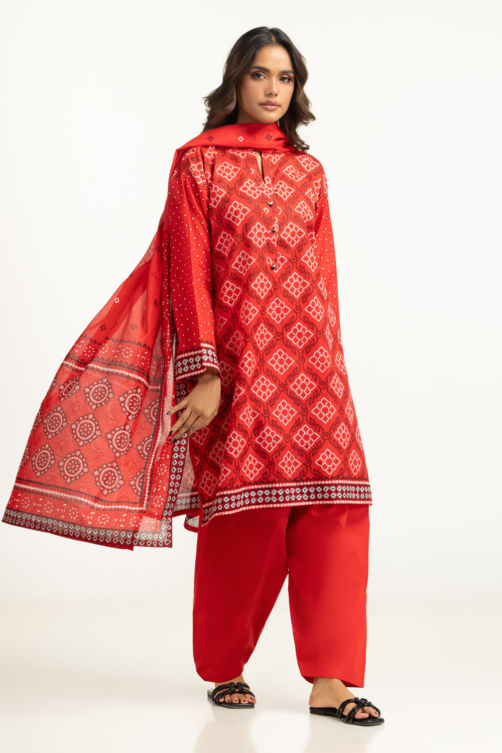 3PC Lawn Printed Suit