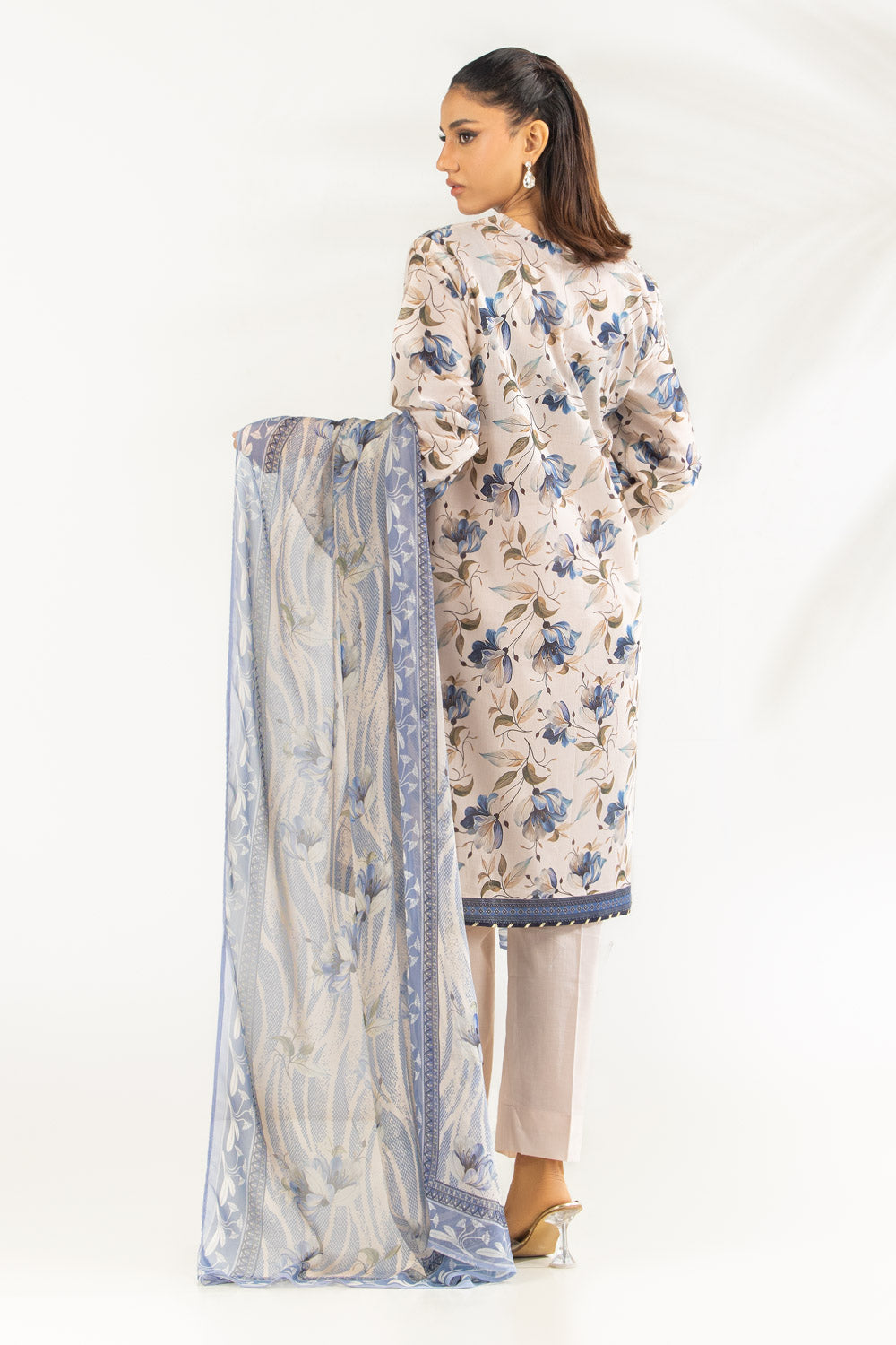 3Pc Lawn Printed Suit
