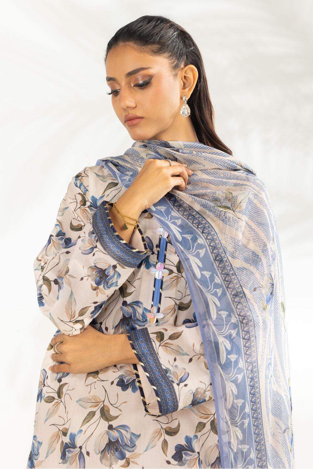3Pc Lawn Printed Suit