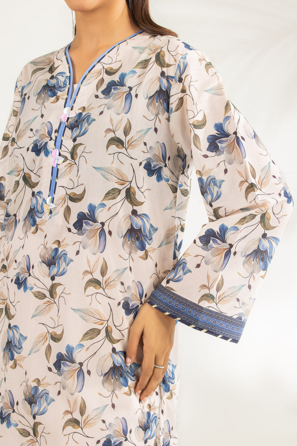 3Pc Lawn Printed Suit