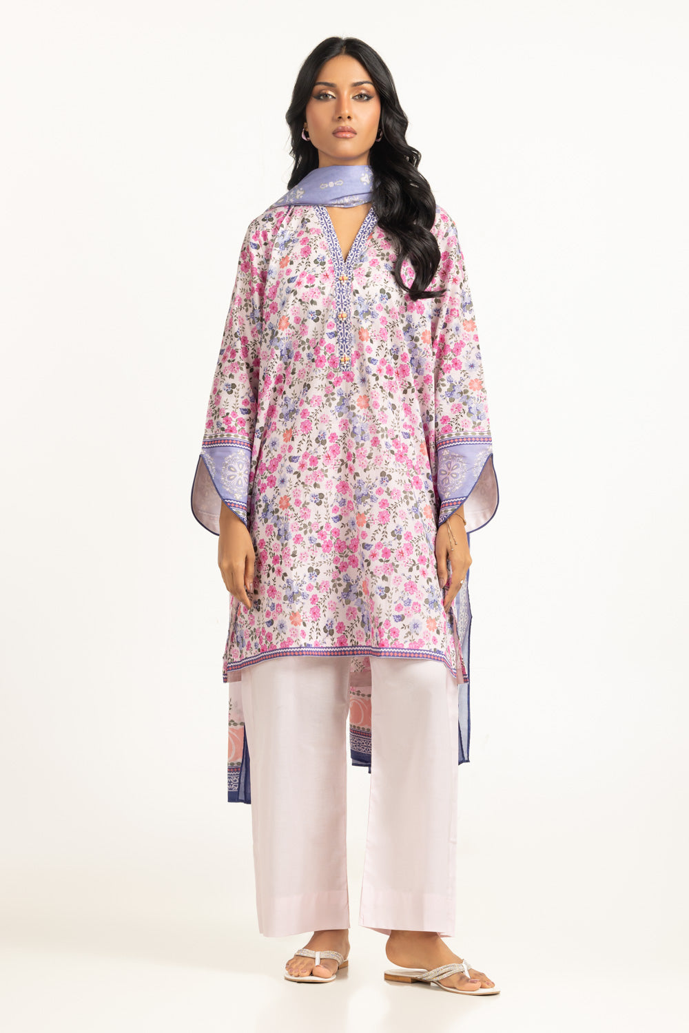 3Pc Lawn Printed Suit