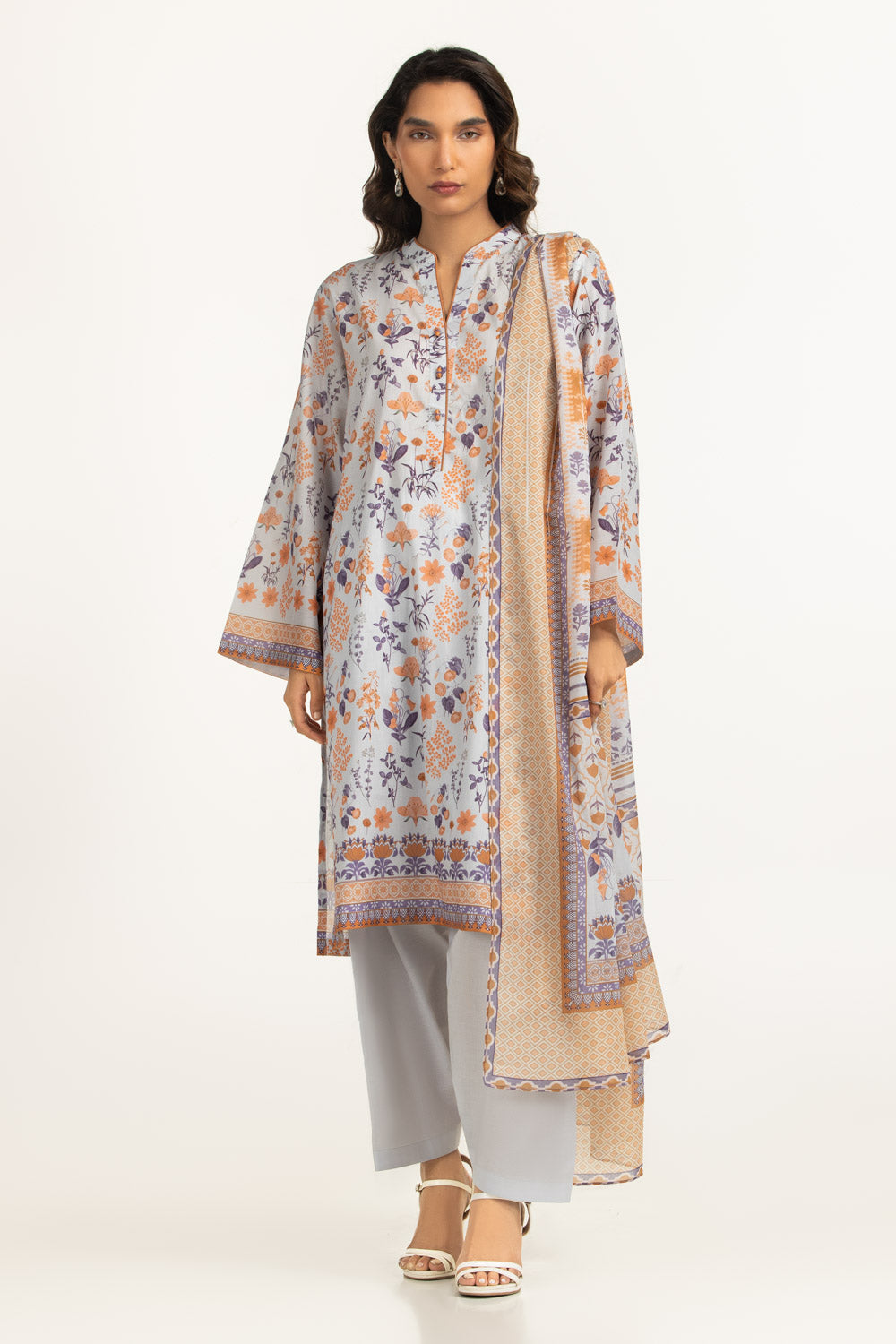 3PC Lawn Printed Suit