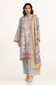 3Pc Lawn Printed Suit