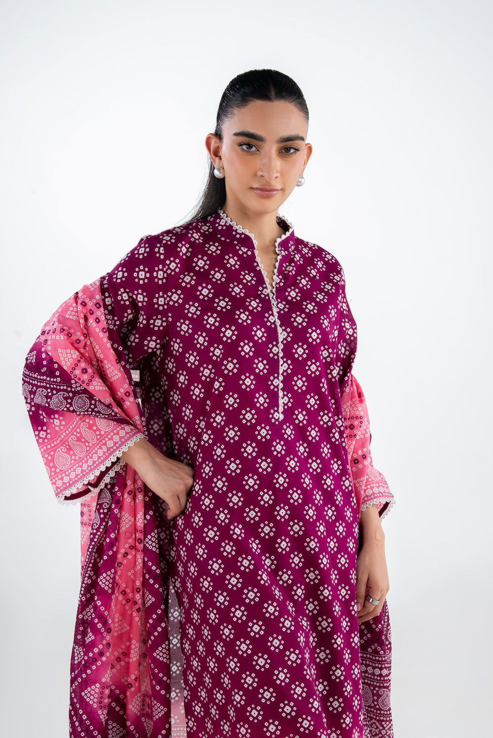 3Pc Lawn Printed Suit