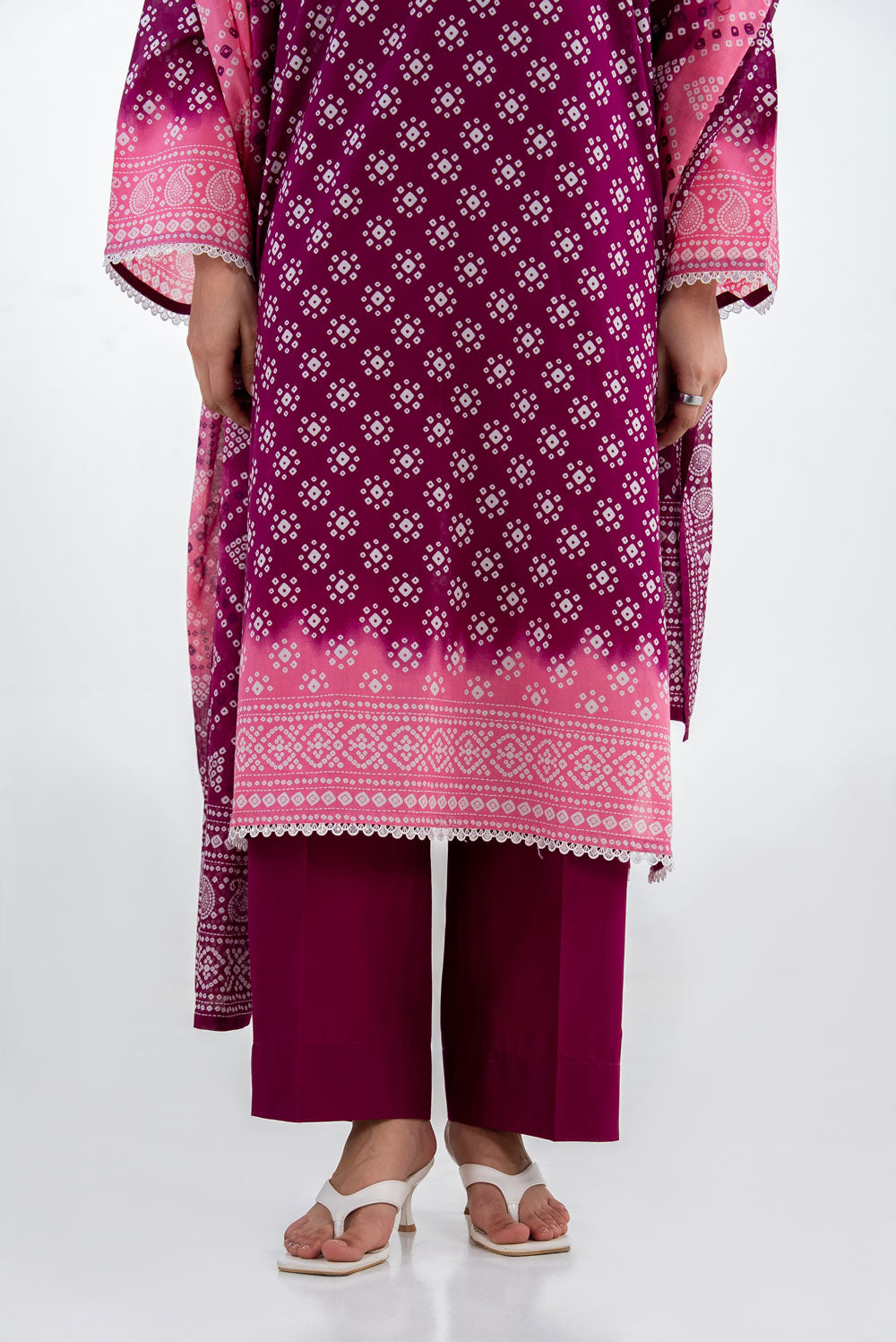 3Pc Lawn Printed Suit