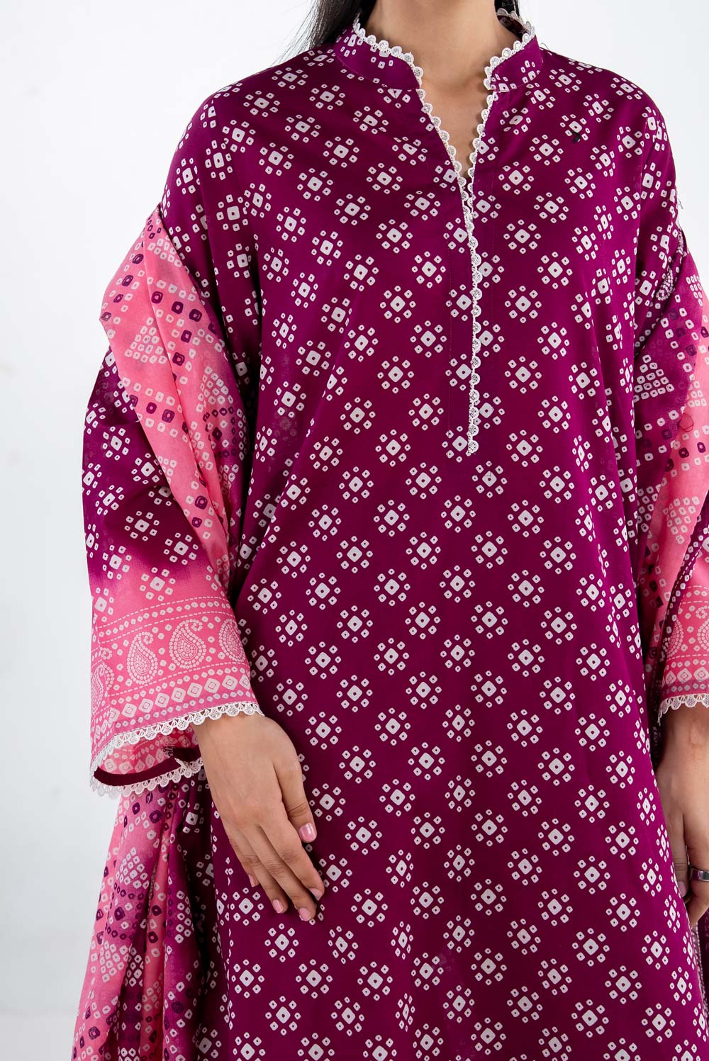 3Pc Lawn Printed Suit