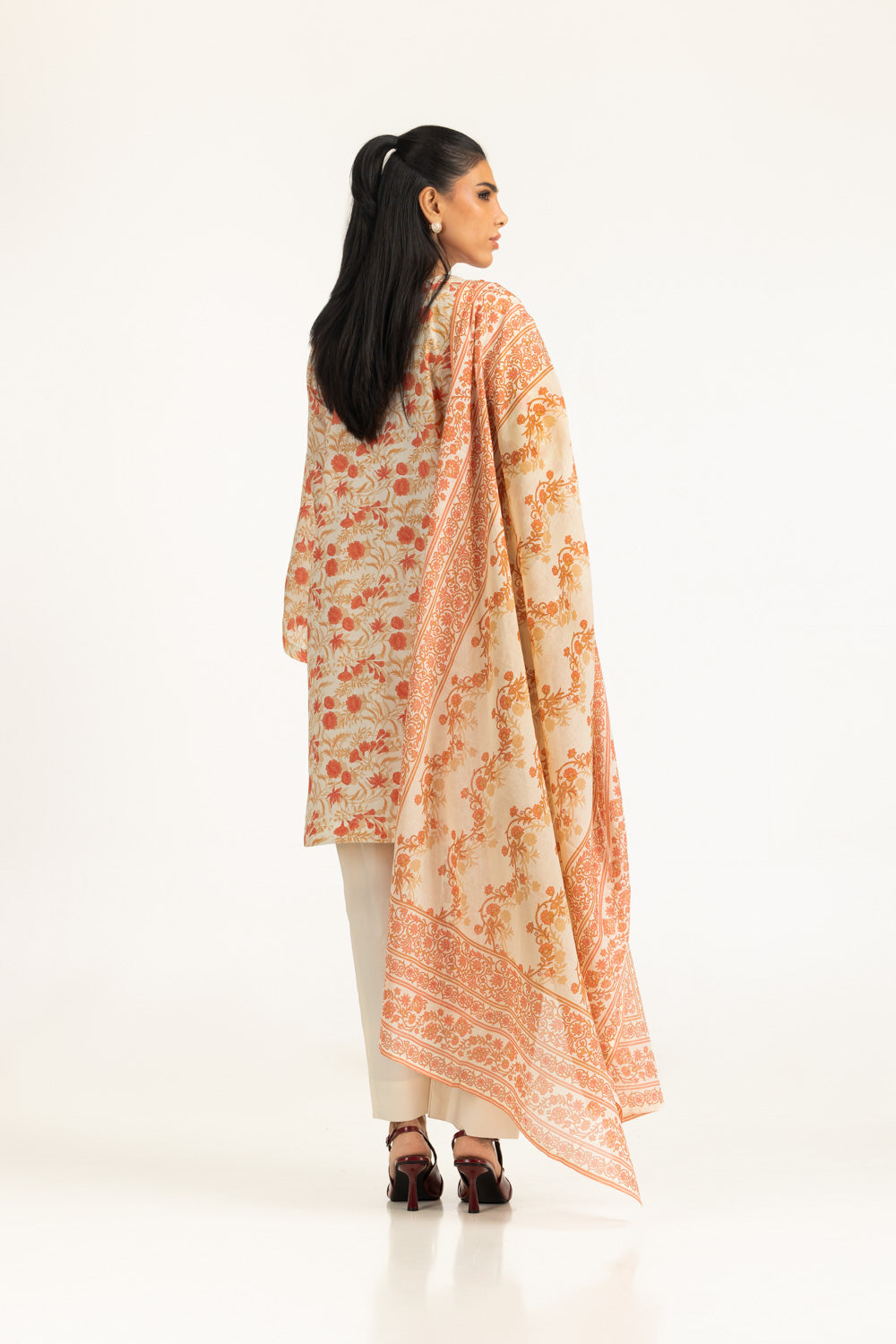 3Pc Lawn Printed Suit