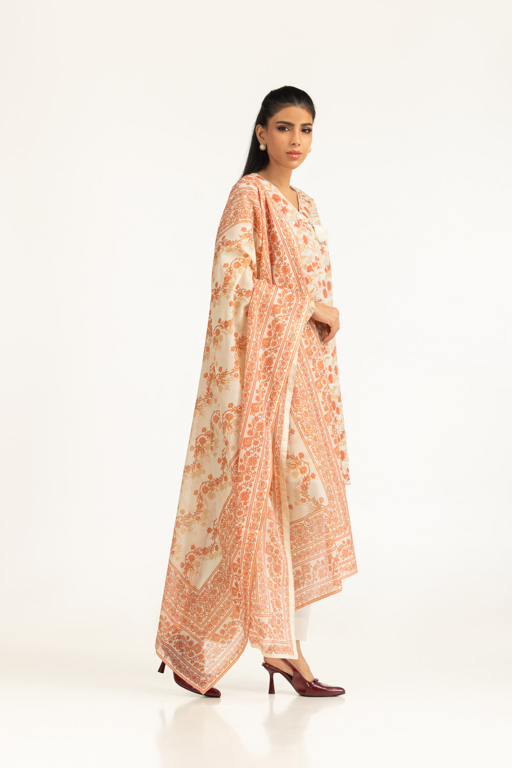 3Pc Lawn Printed Suit