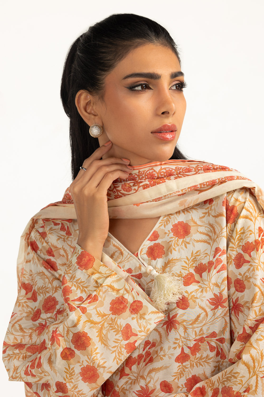 3Pc Lawn Printed Suit