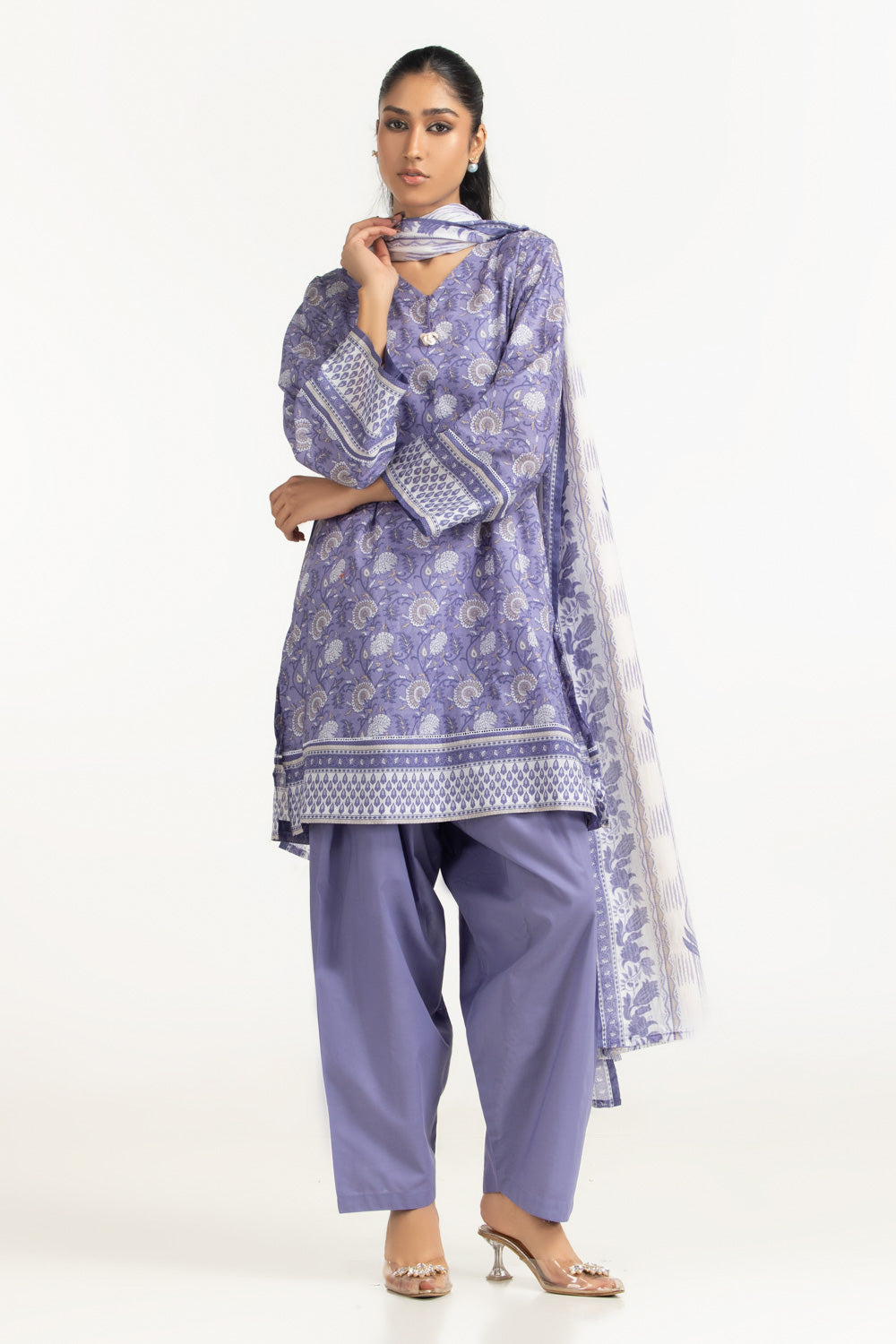 3PC Lawn Printed Suit