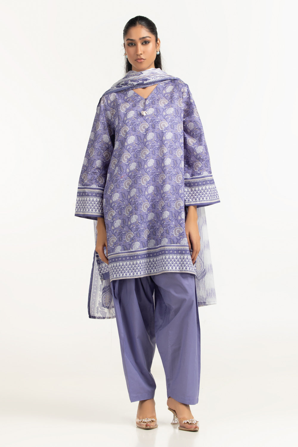 3PC Lawn Printed Suit