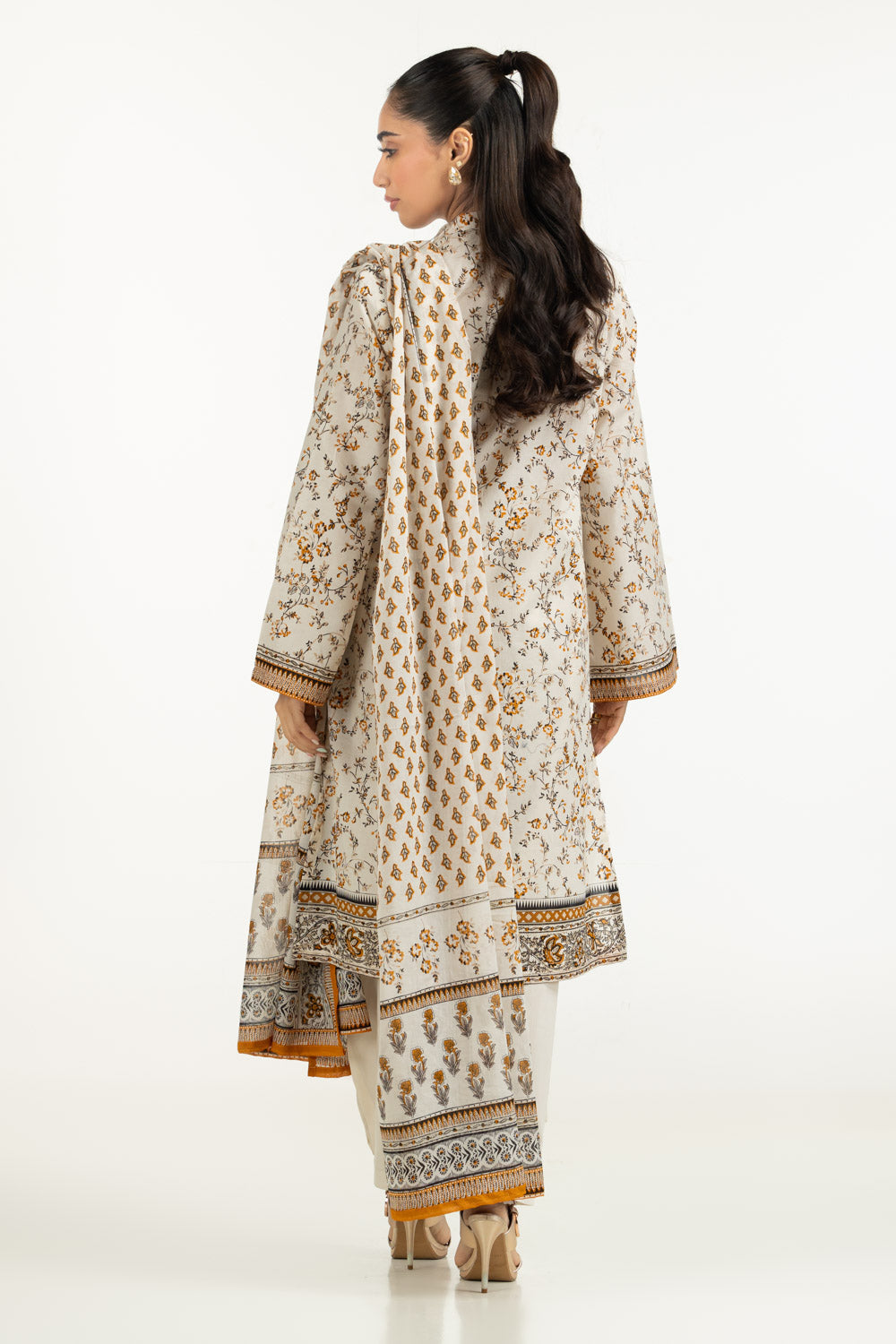 3Pc Lawn Printed Suit