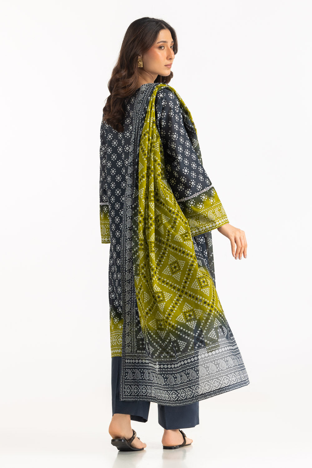 3Pc Lawn Printed Suit