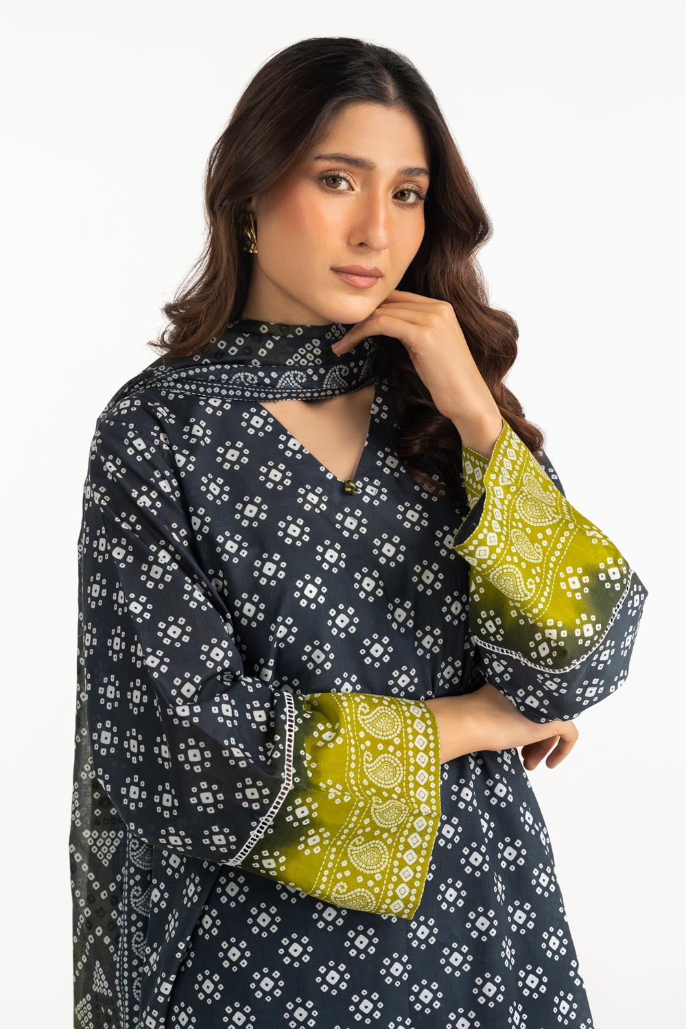 3Pc Lawn Printed Suit