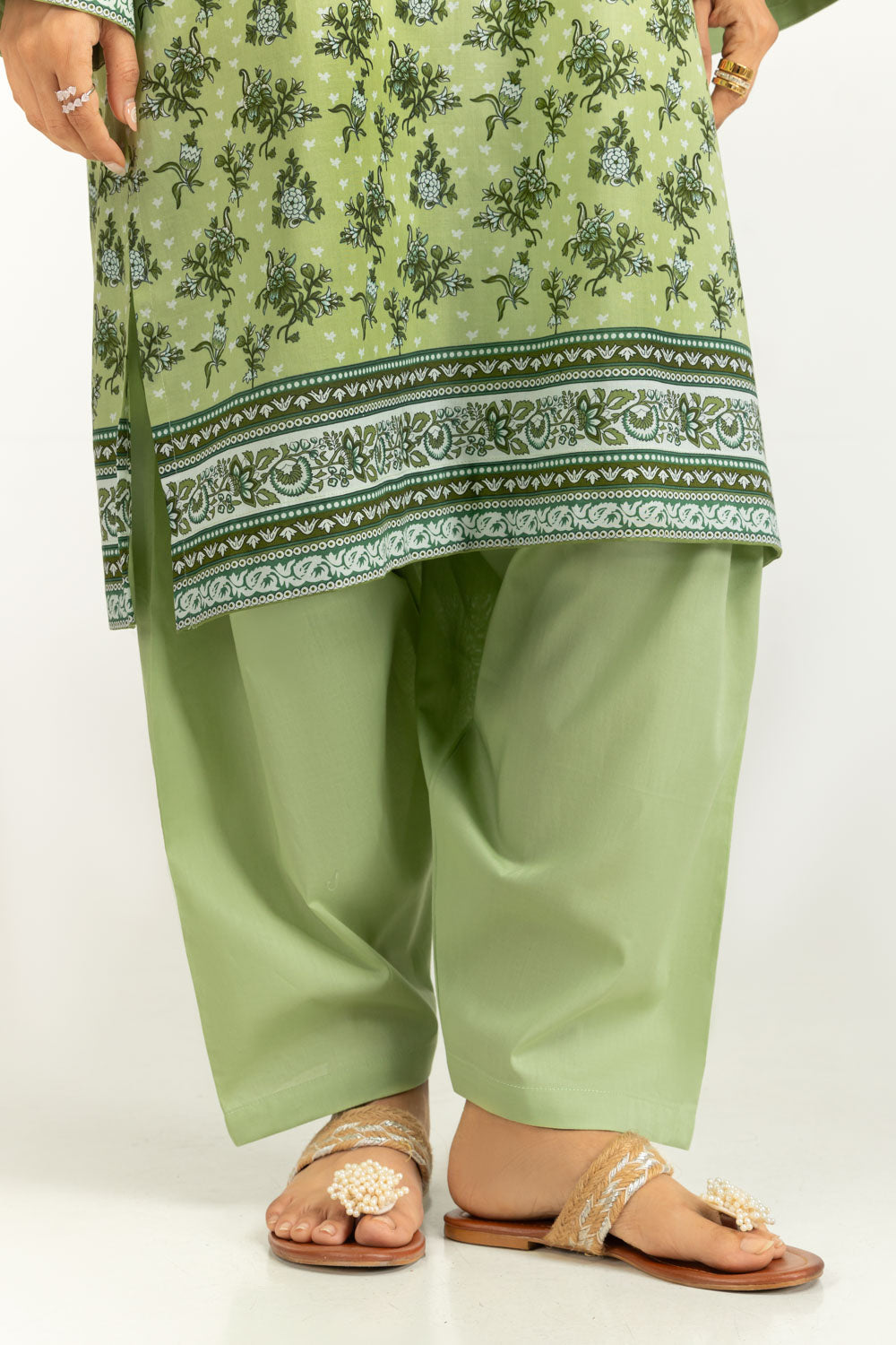 3Pc Lawn Printed Suit