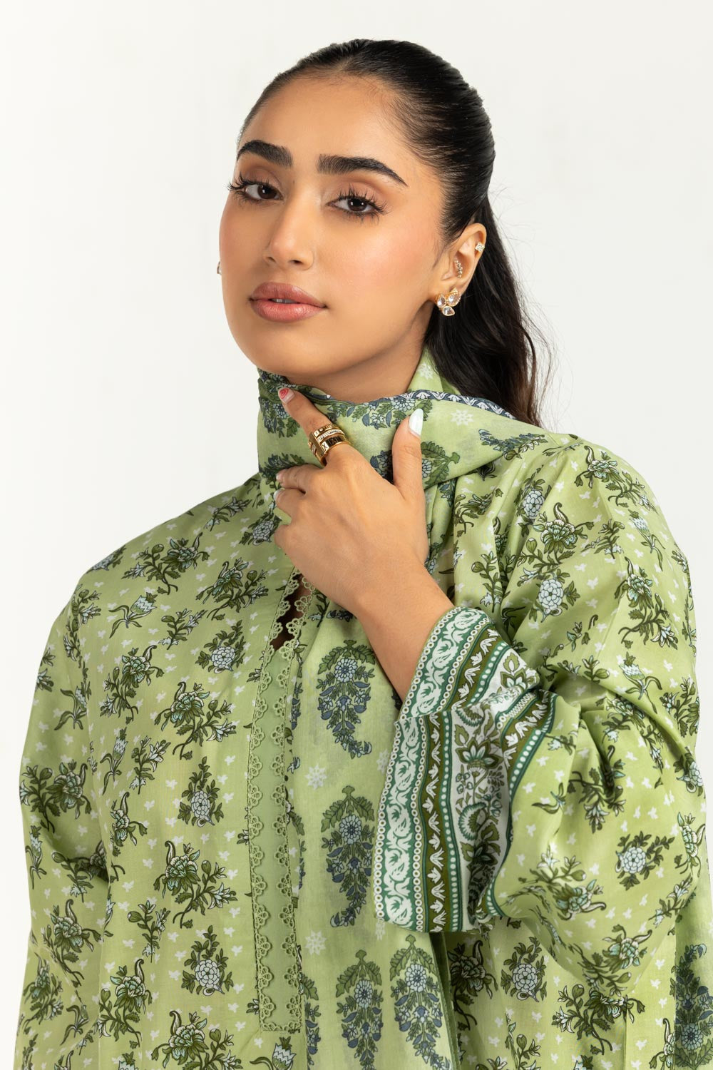 3Pc Lawn Printed Suit