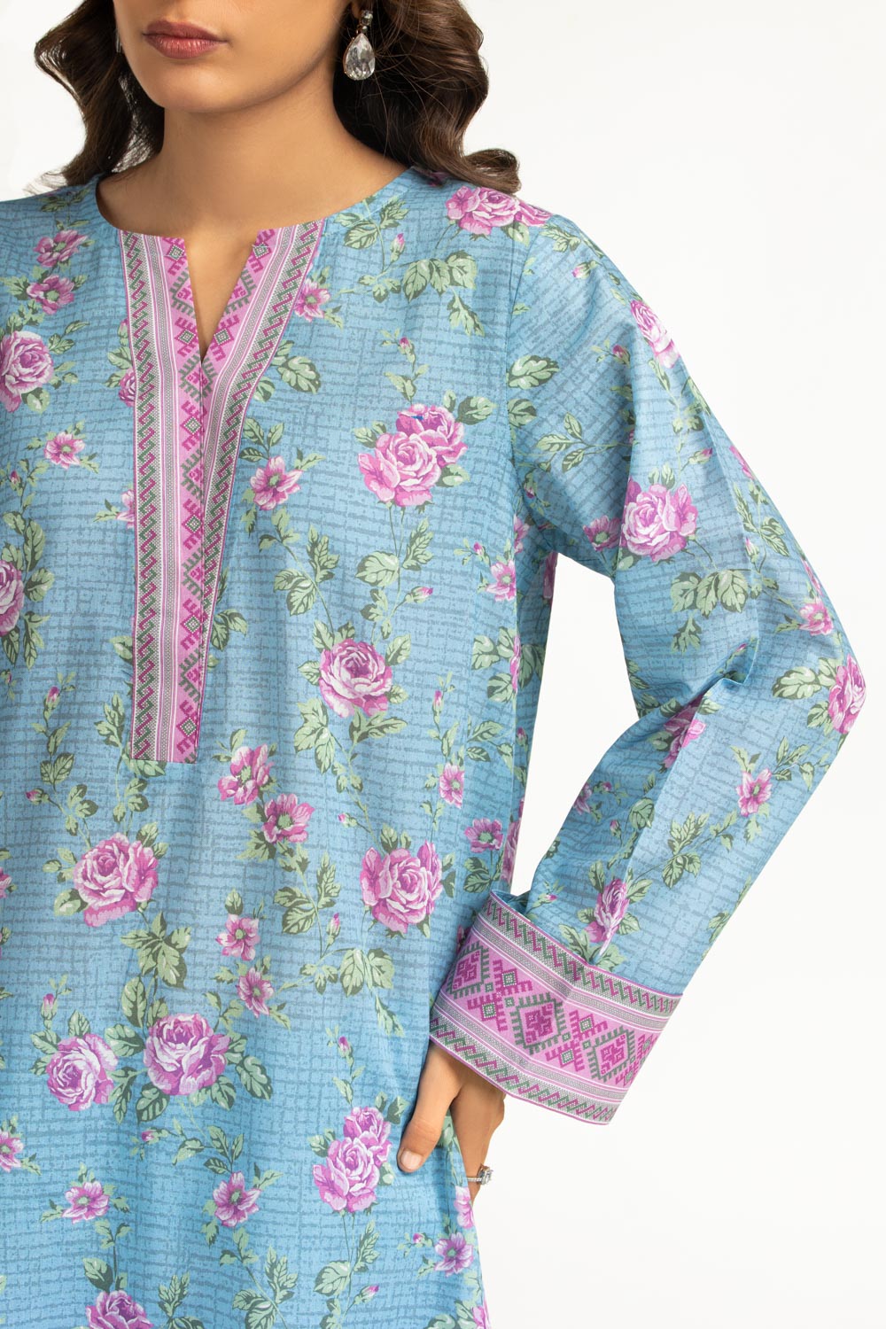 3Pc Lawn Printed Suit