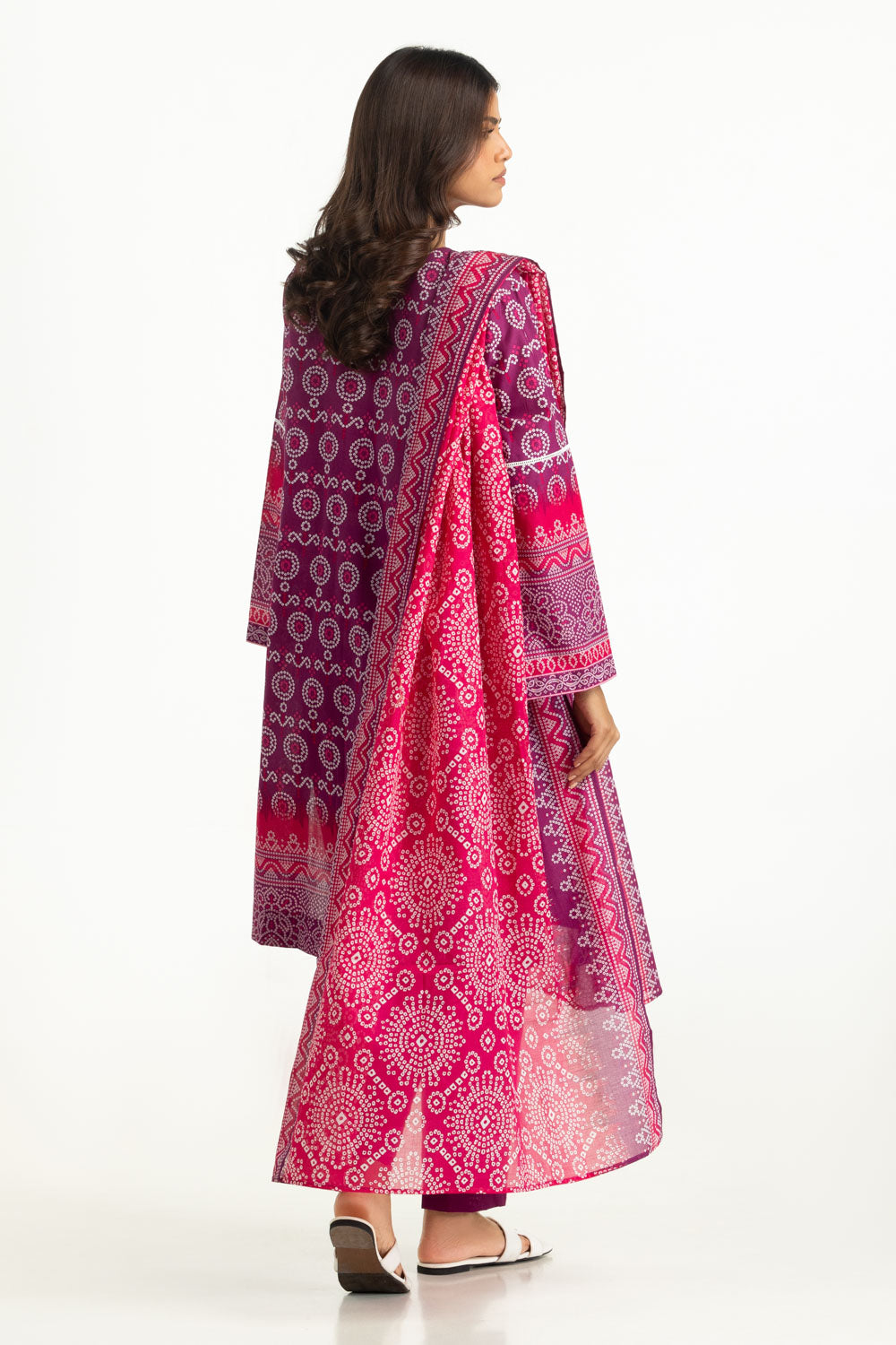 3Pc Lawn Printed Suit