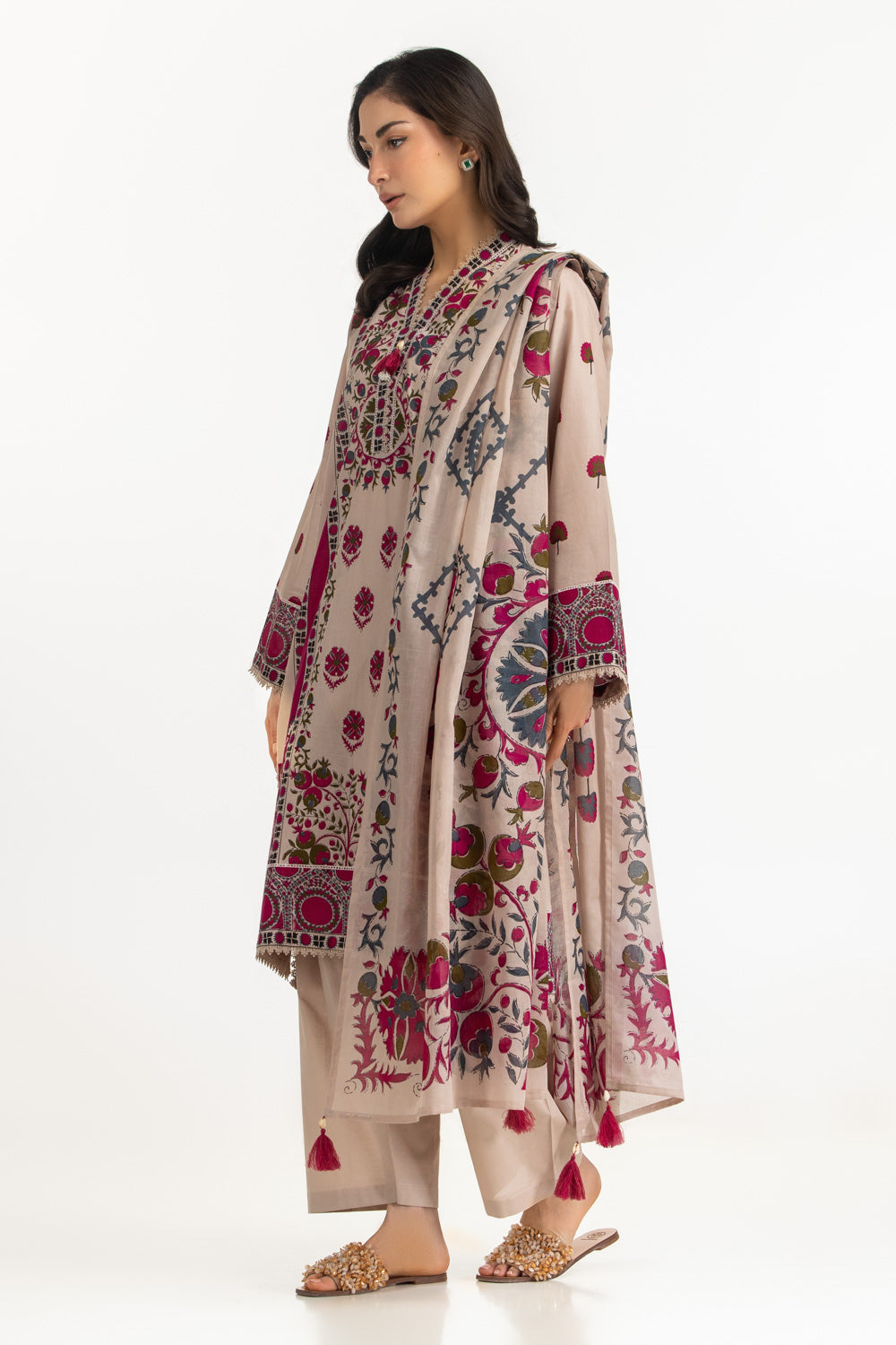 3PC Lawn Printed Suit