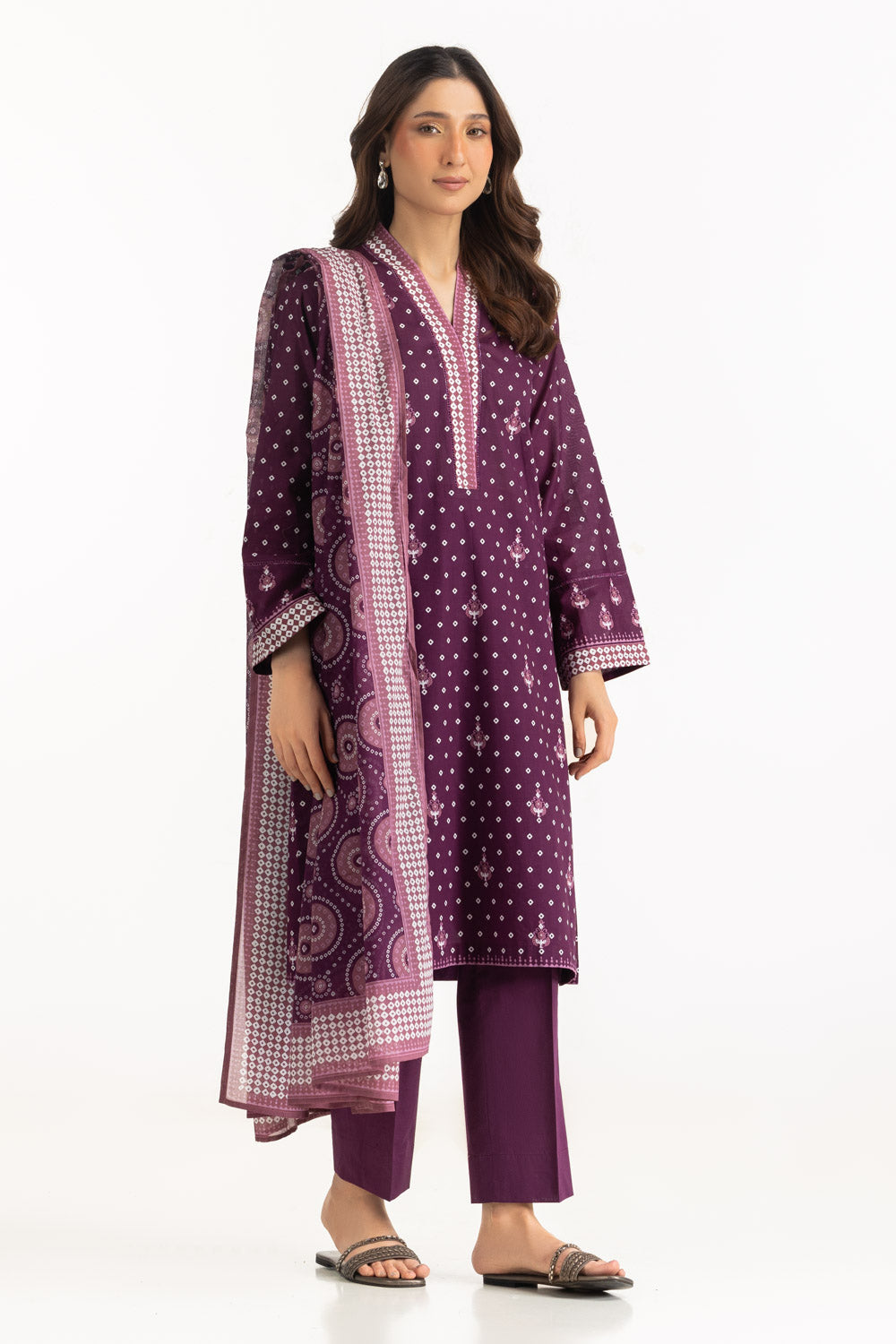 3PC Lawn Printed Suit