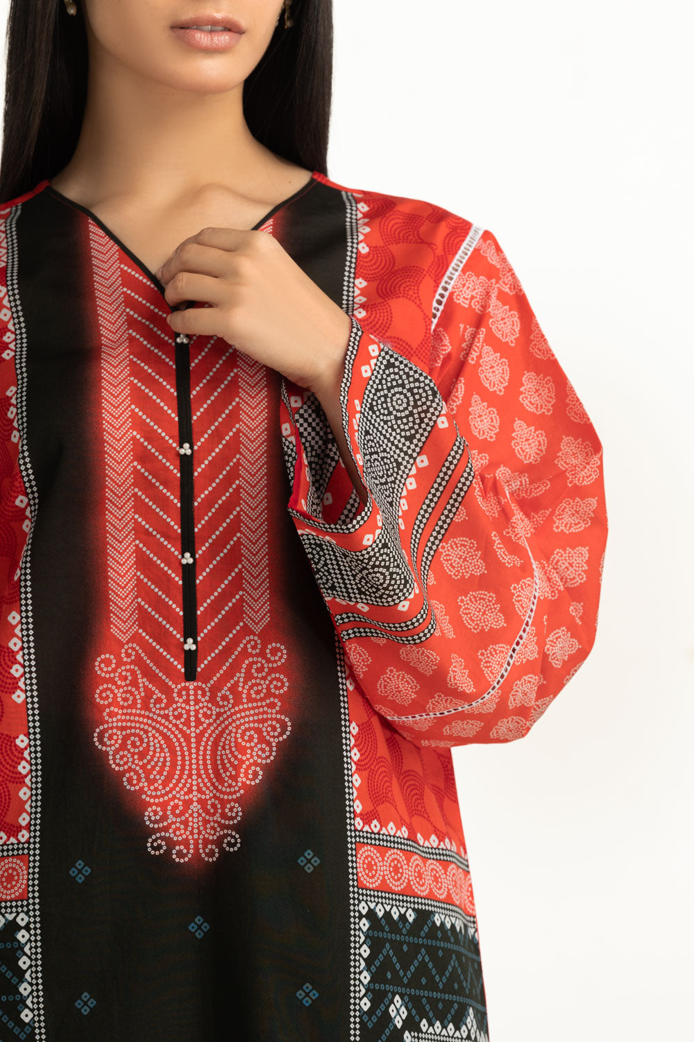 3Pc Lawn Printed Suit