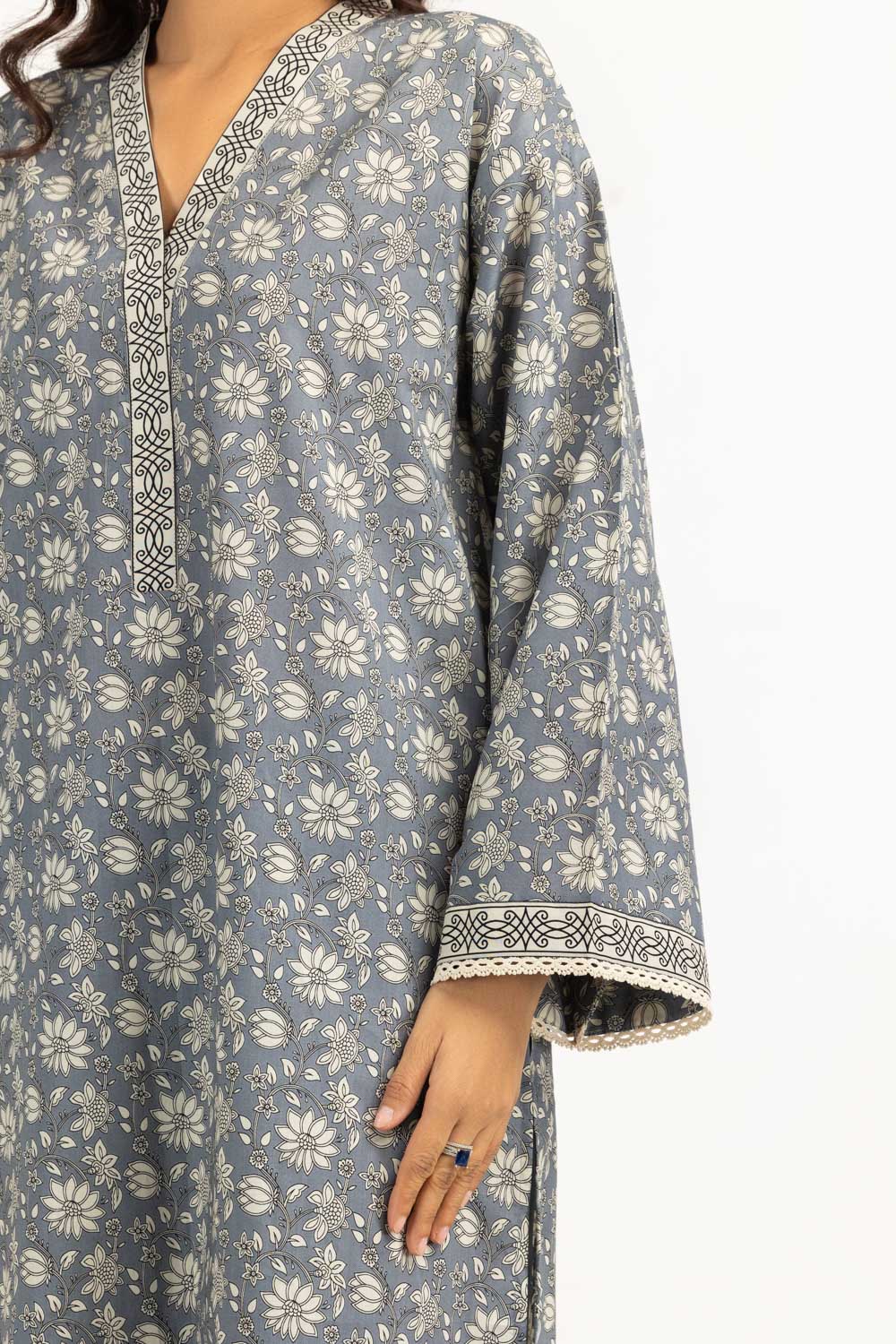 3Pc Lawn Printed Suit