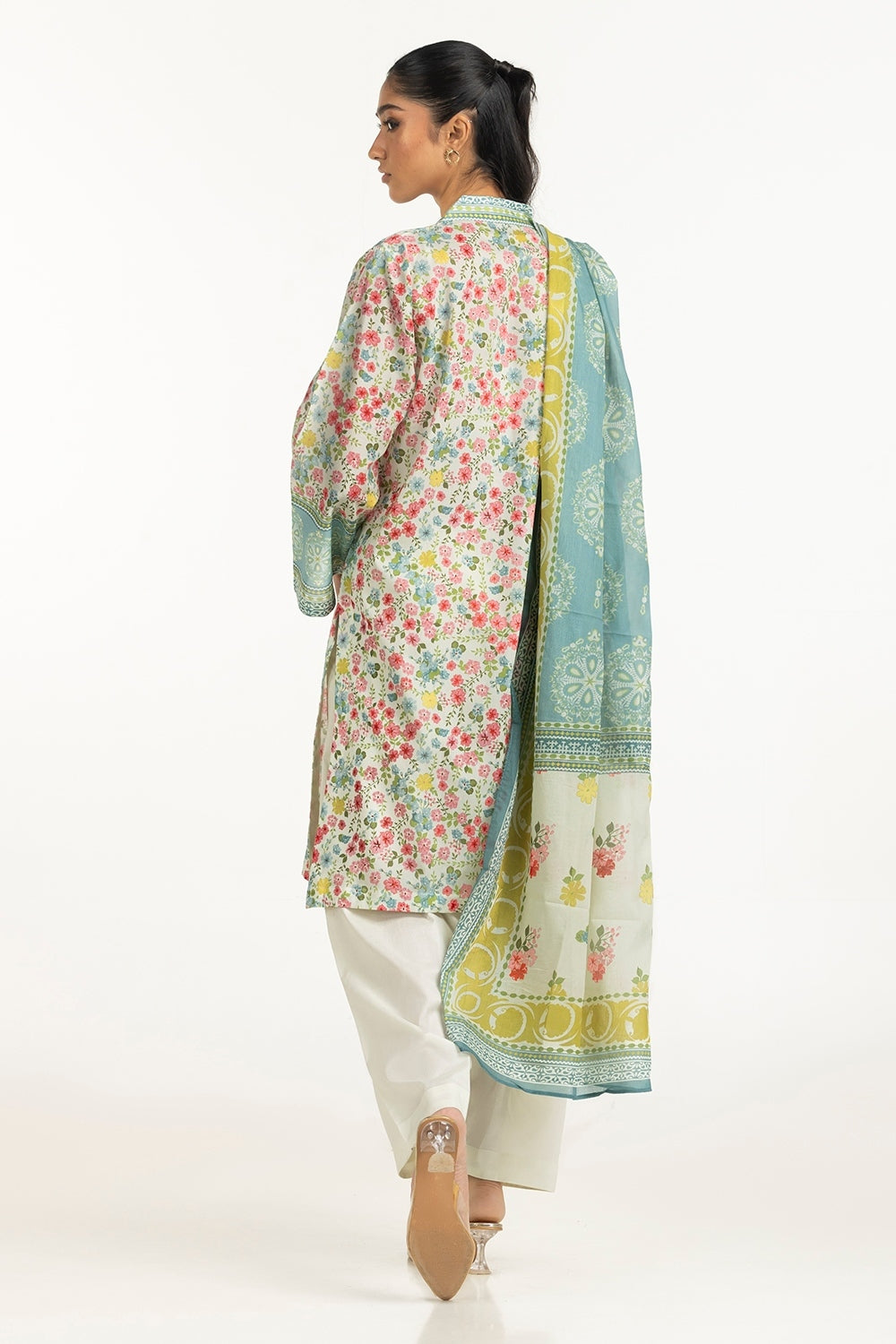 3Pc Lawn Printed Suit