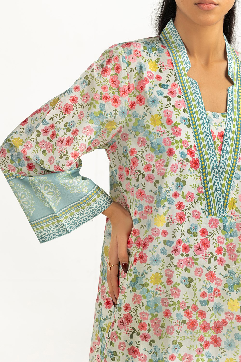 3Pc Lawn Printed Suit