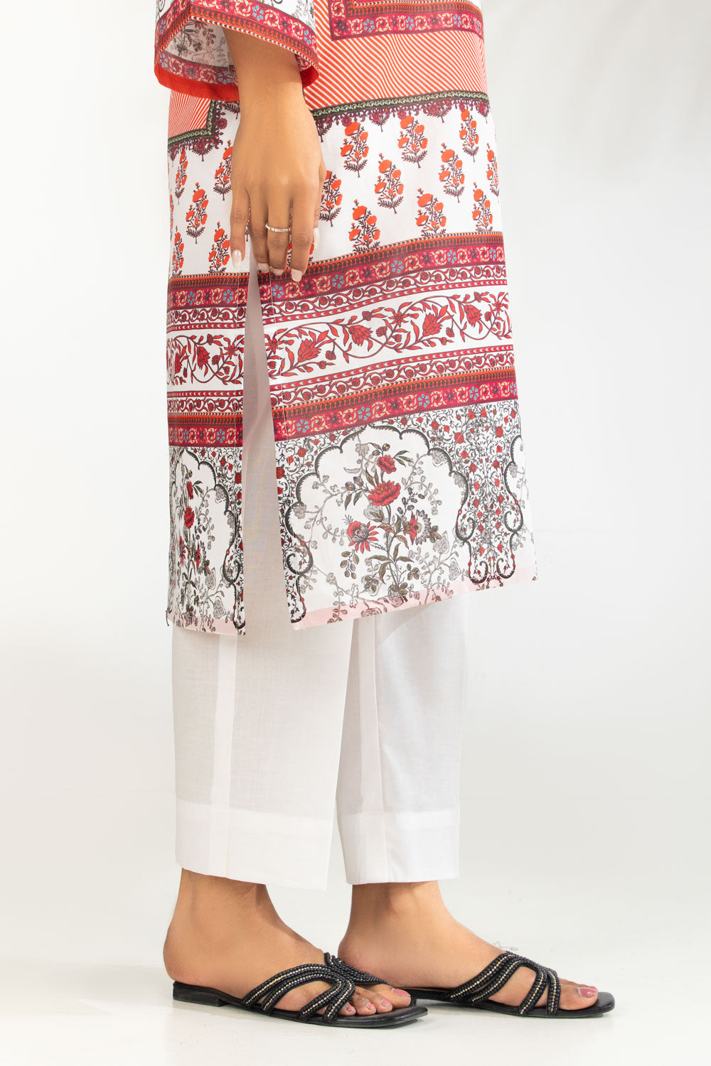 3Pc Lawn Printed Suit